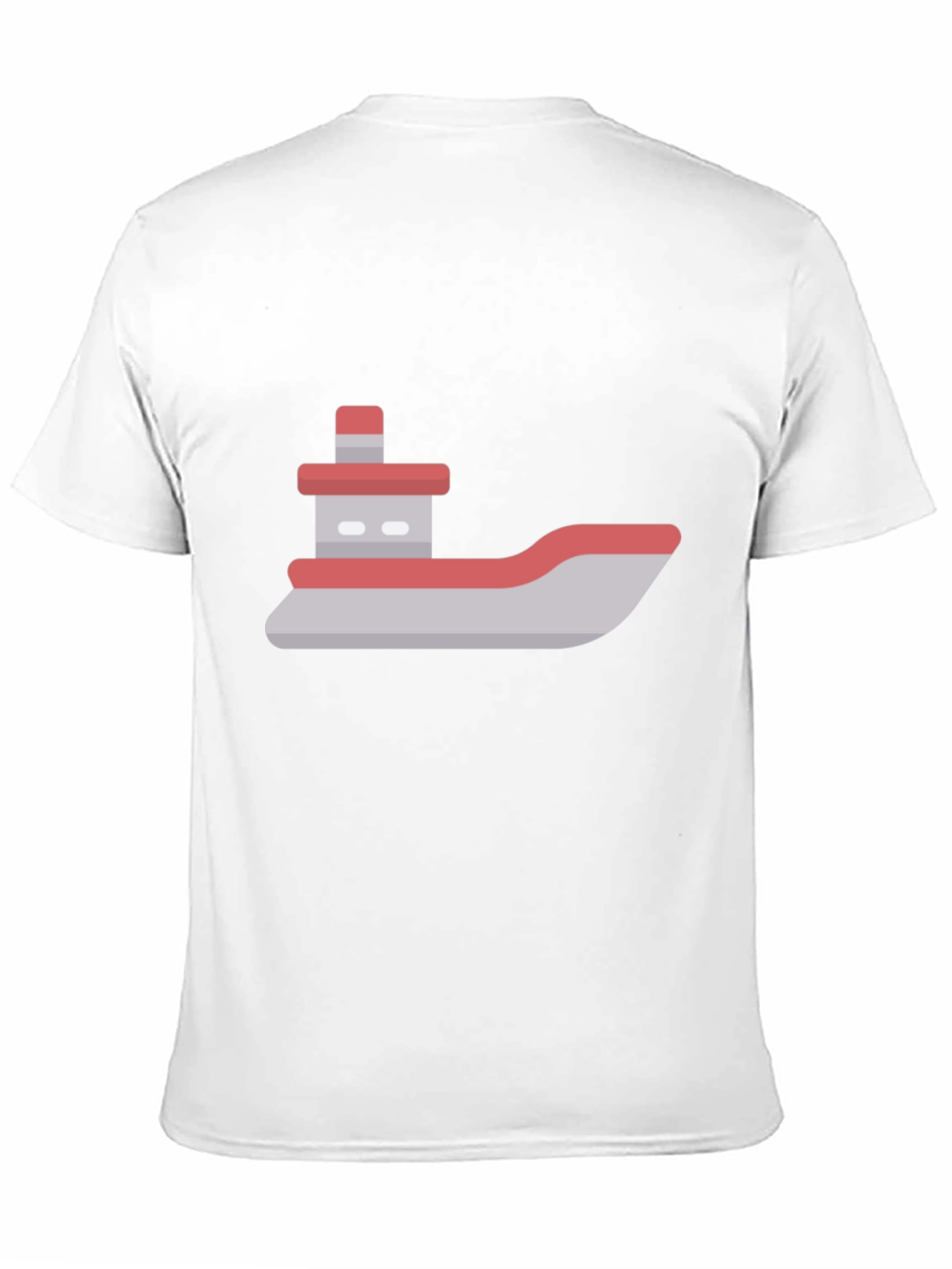 Modern Boat Graphic Tee - Black