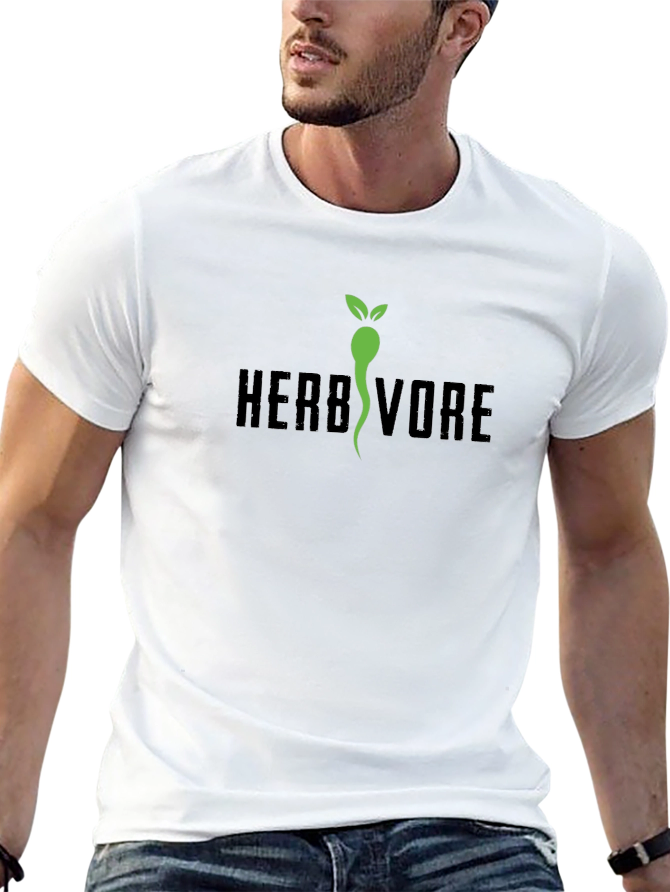 Herbivore Graphic T-Shirt - Vegan Style