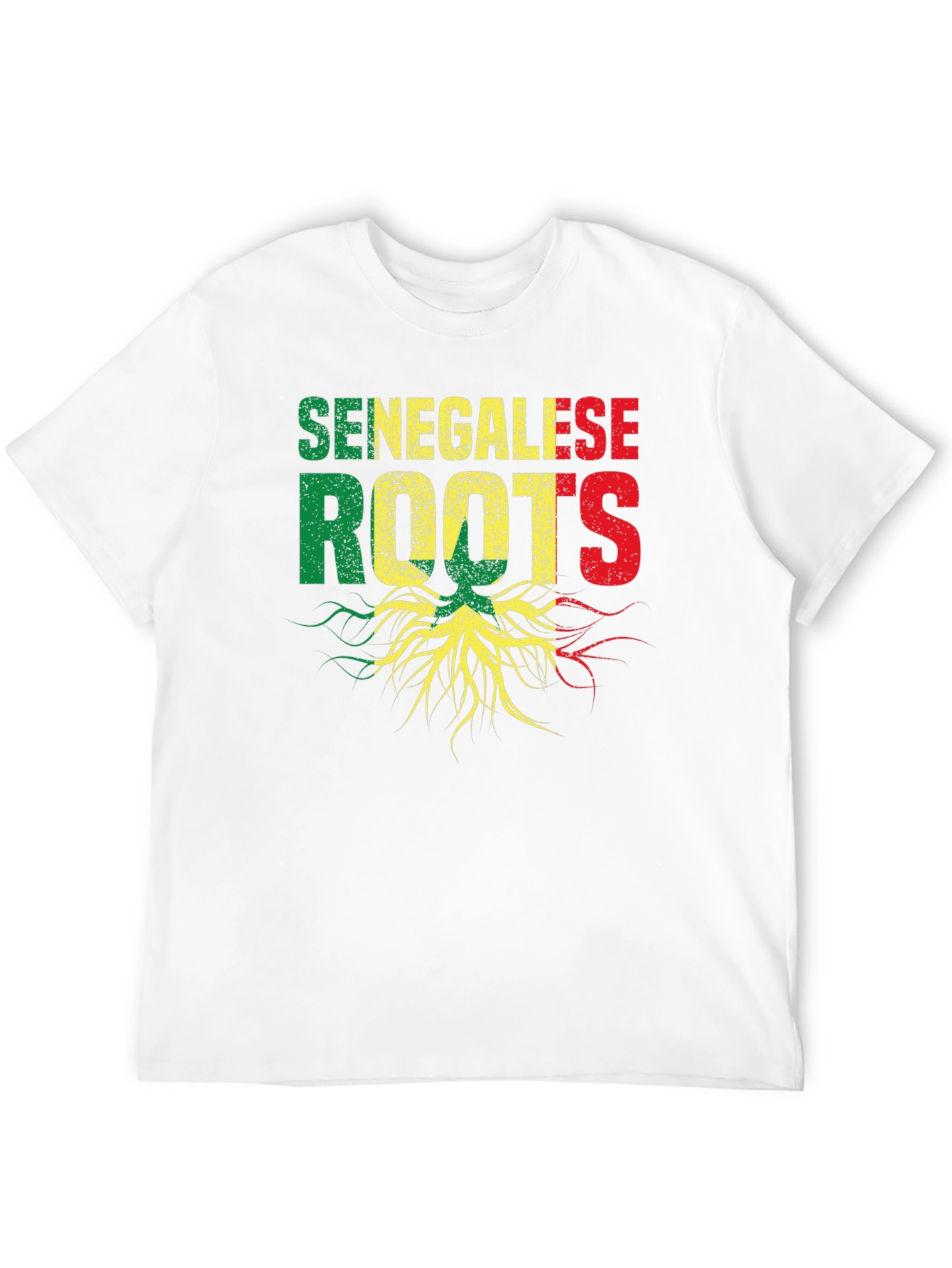 Senegalese Roots Graphic T-Shirt - Black