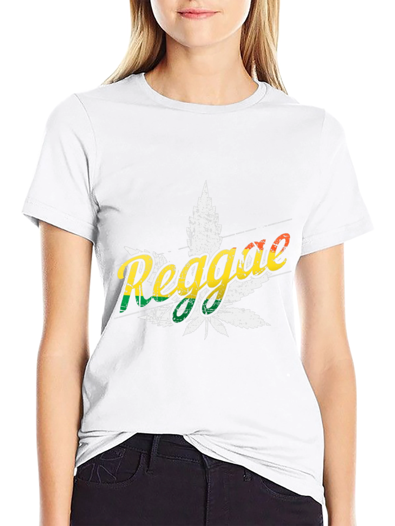 Reggae Graphic Tee - Rasta Vibes T-Shirt