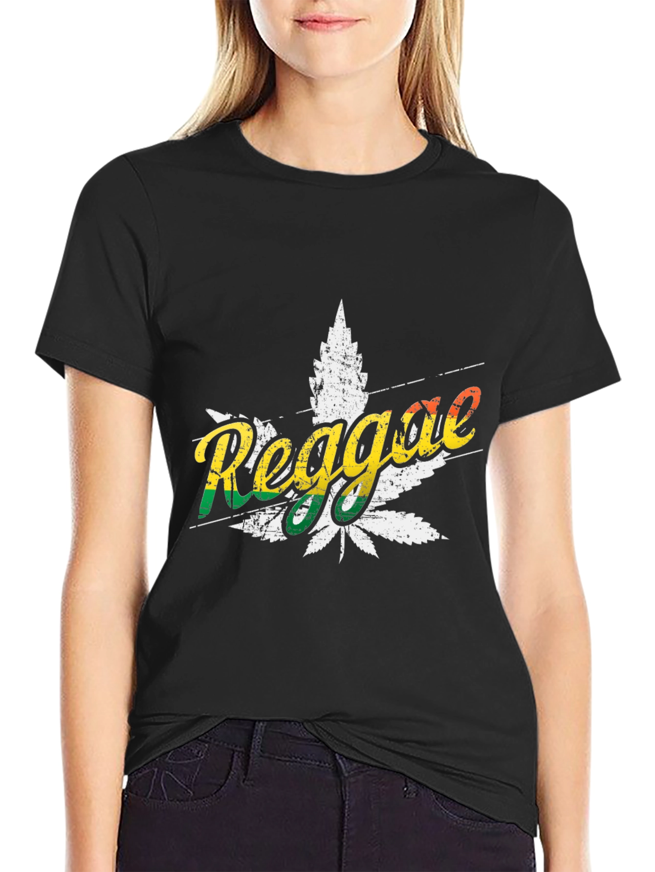 Reggae Graphic Tee - Rasta Vibes T-Shirt
