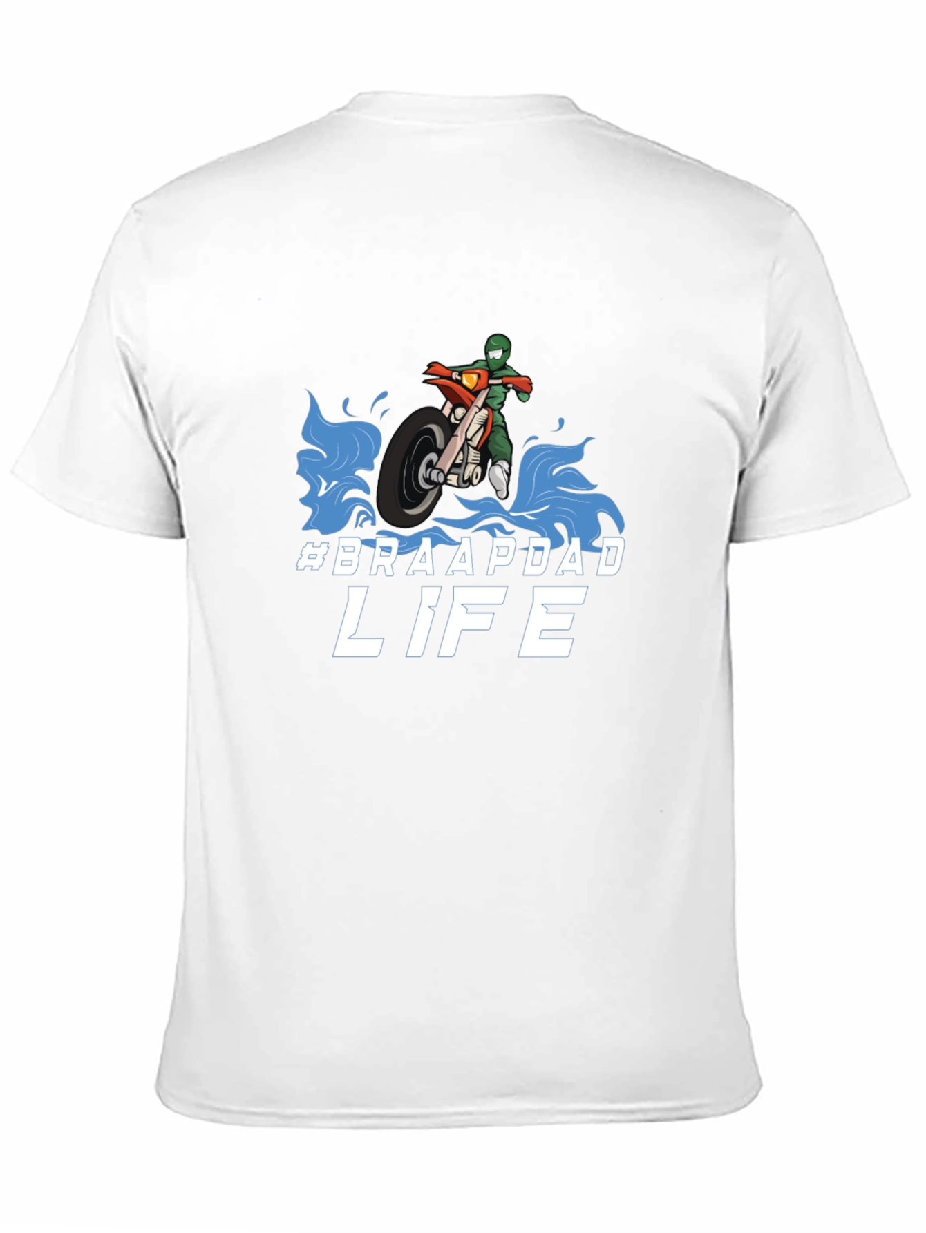 Braapdad Life T-Shirt - Motocross Dad Tee