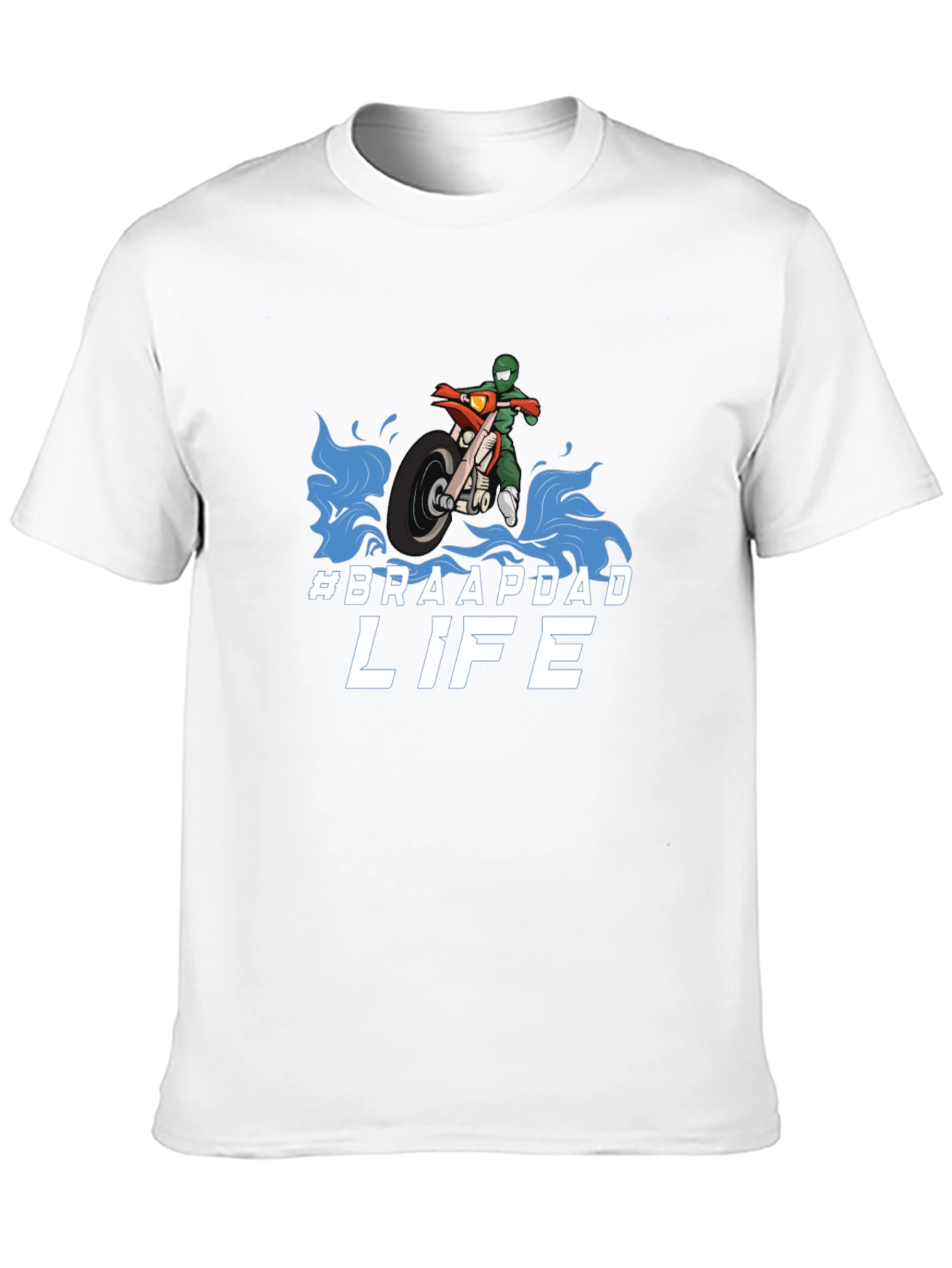 Braapdad Life T-Shirt - Motocross Dad Tee