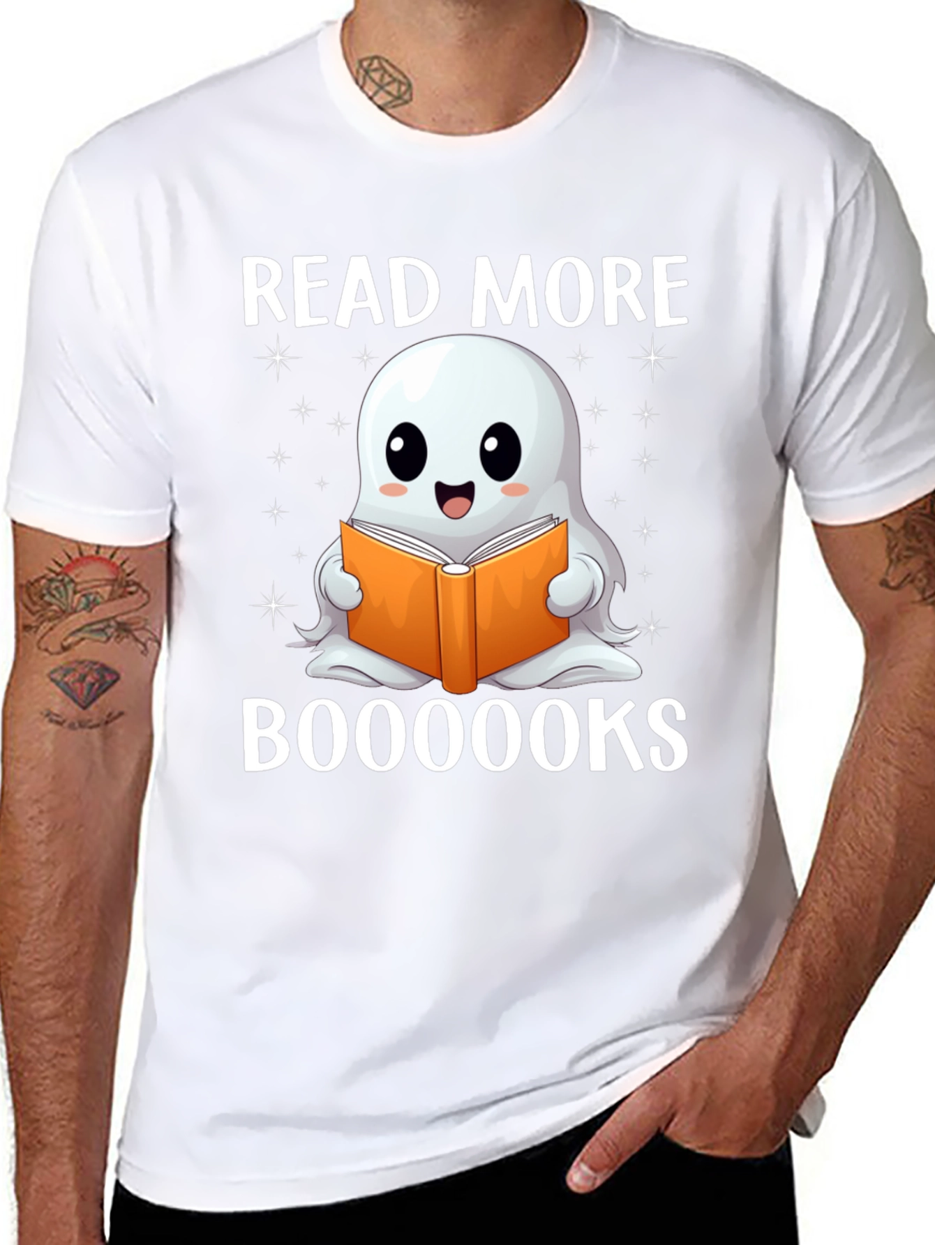 Read More Booooks Ghost T-Shirt