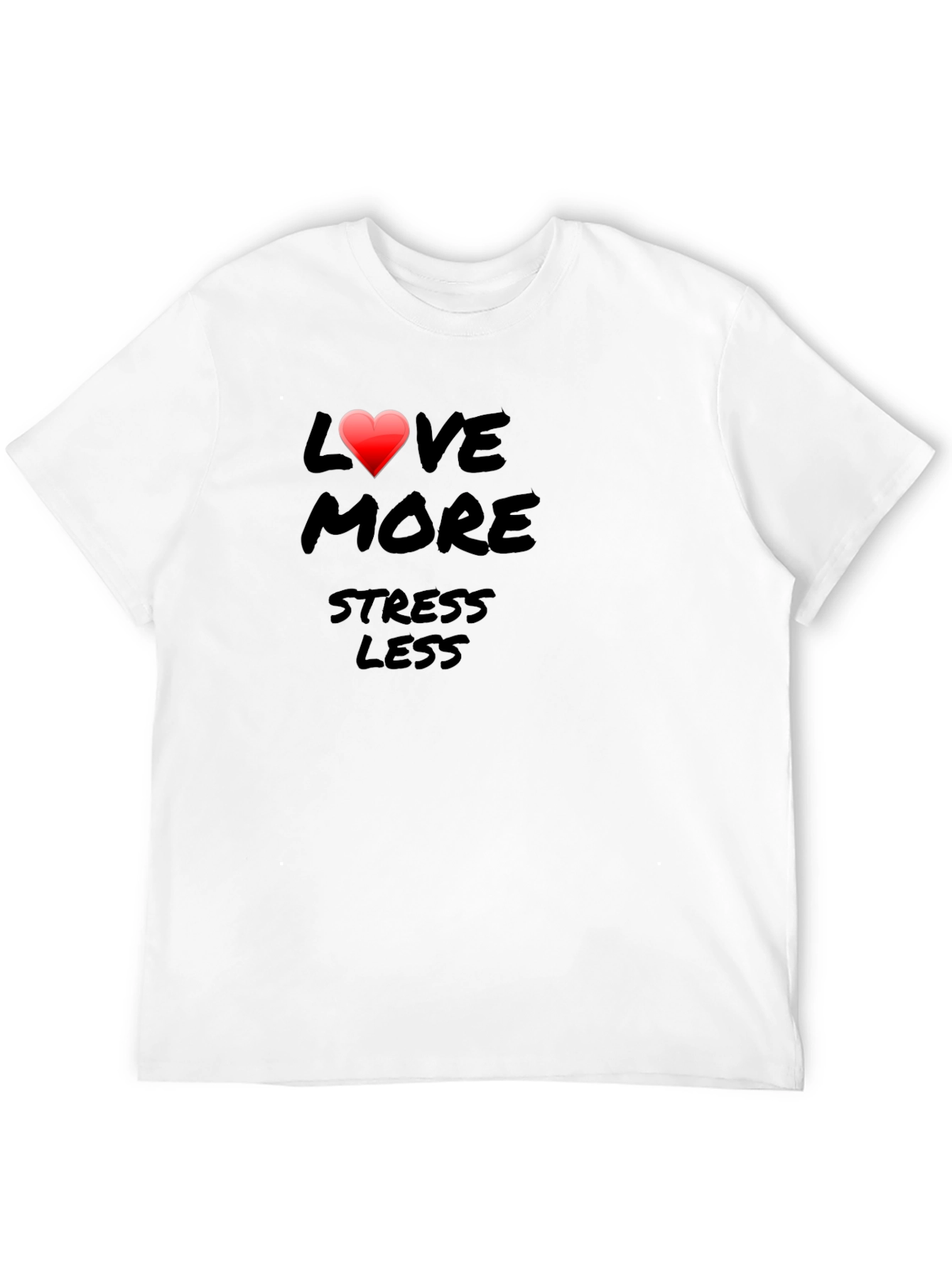 Love More Stress Less Graphic Tee