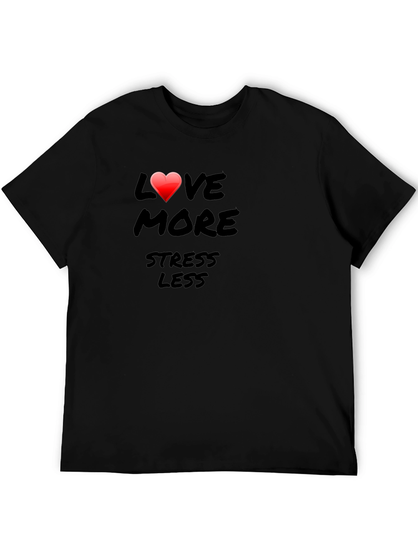 Love More Stress Less Graphic Tee