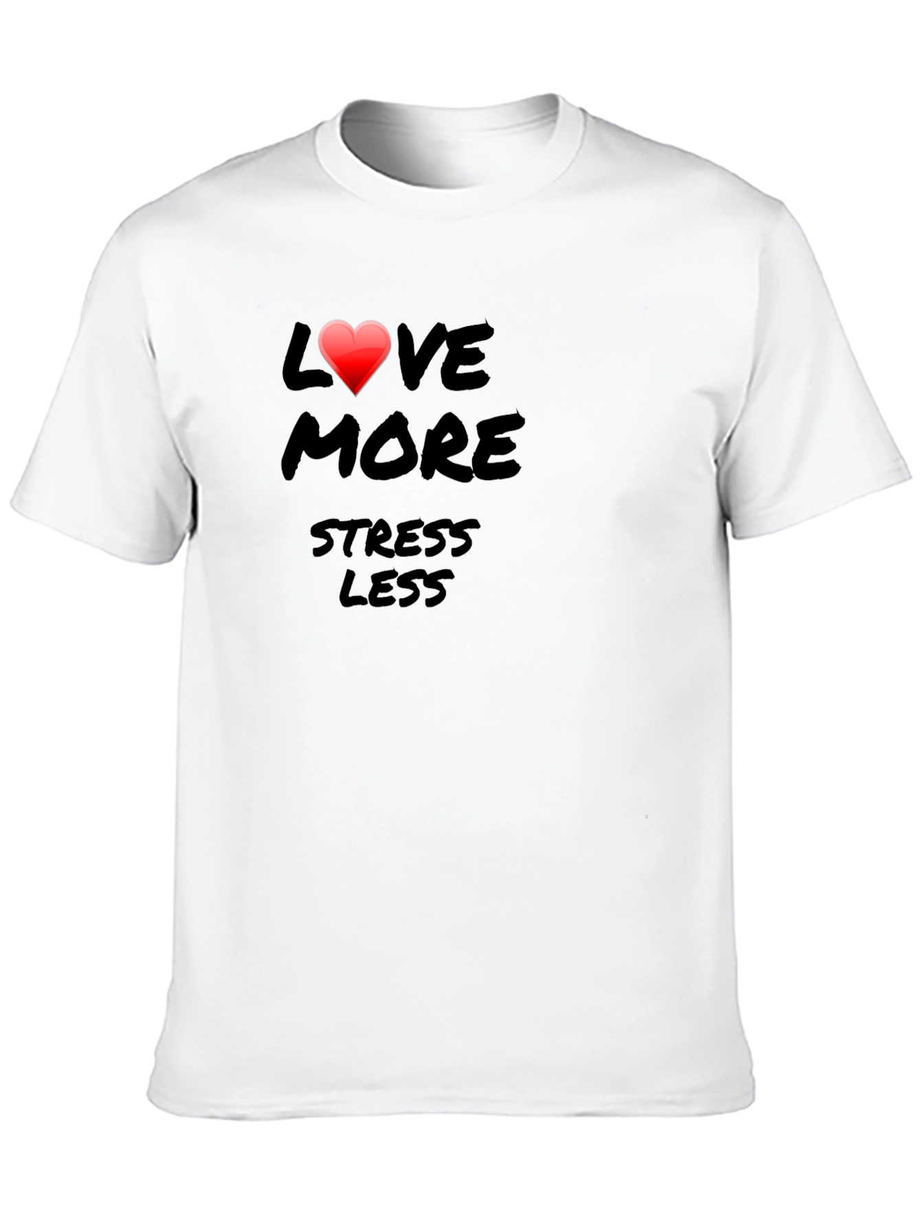 Love More Stress Less Graphic Tee