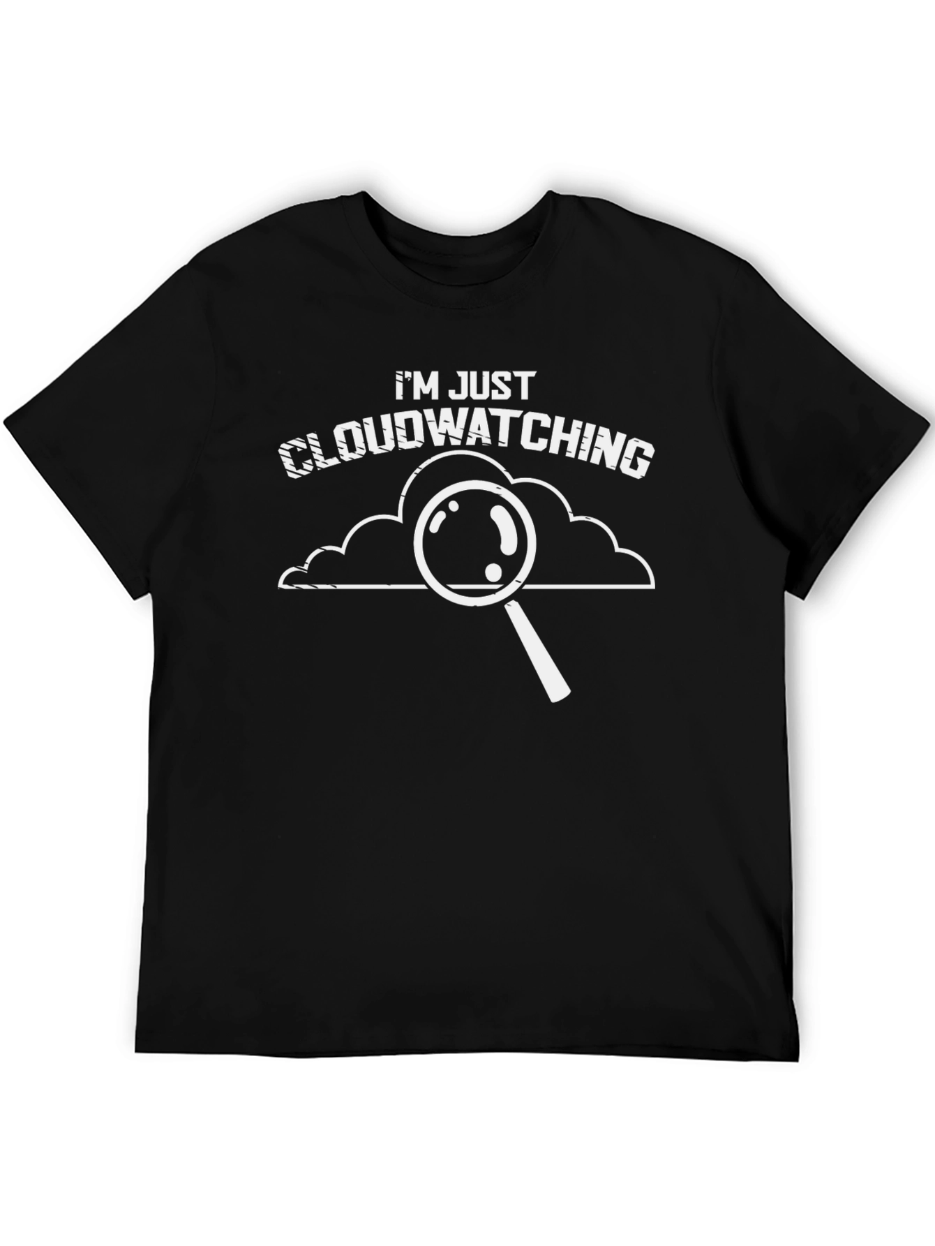 Cloudwatching T-Shirt - Novelty Graphic Tee