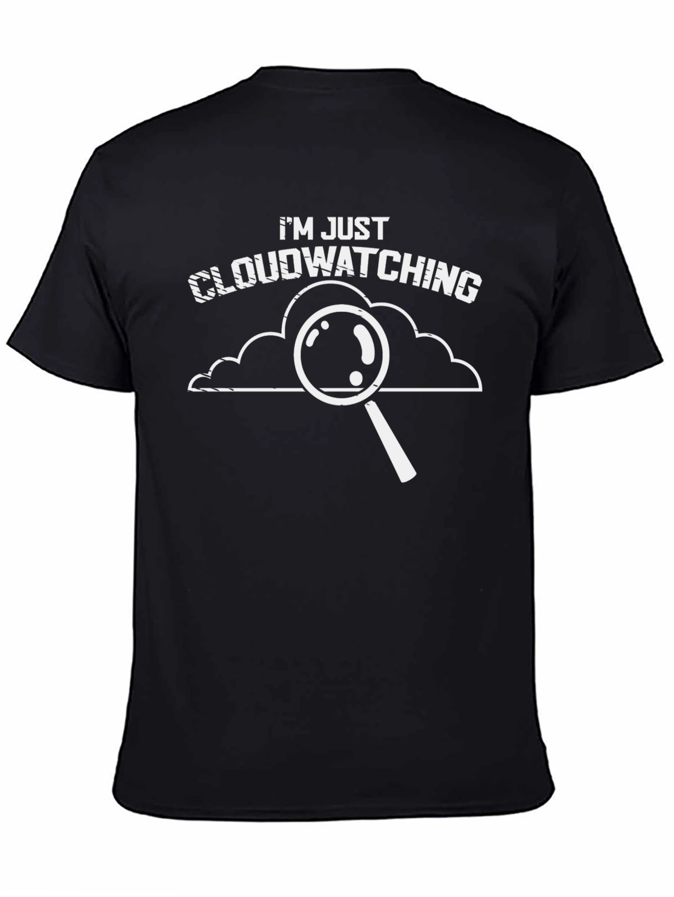 Cloudwatching T-Shirt - Novelty Graphic Tee