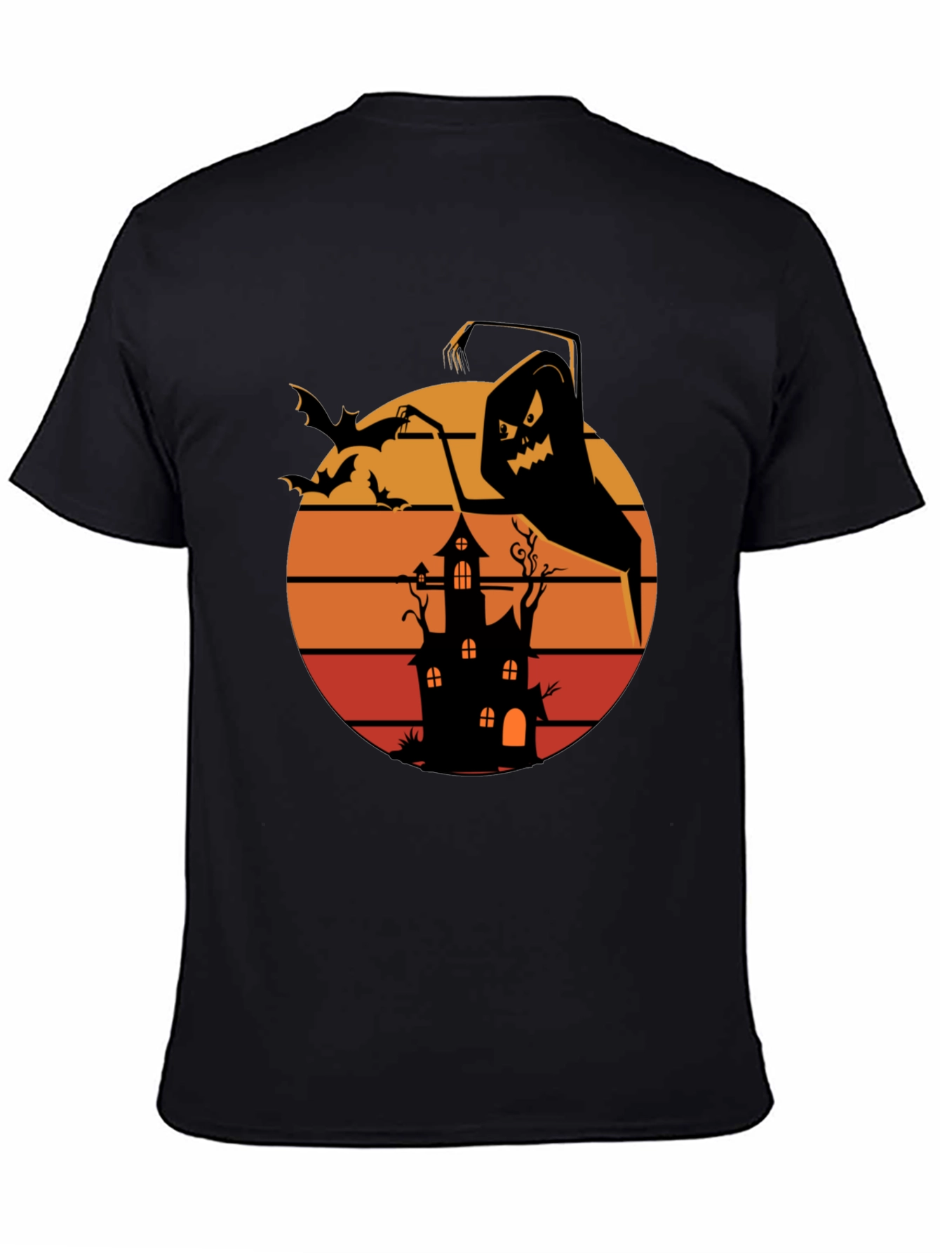 Halloween Ghost House Tee