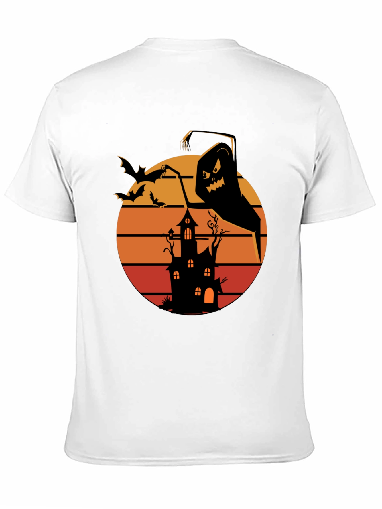 Halloween Ghost House Tee