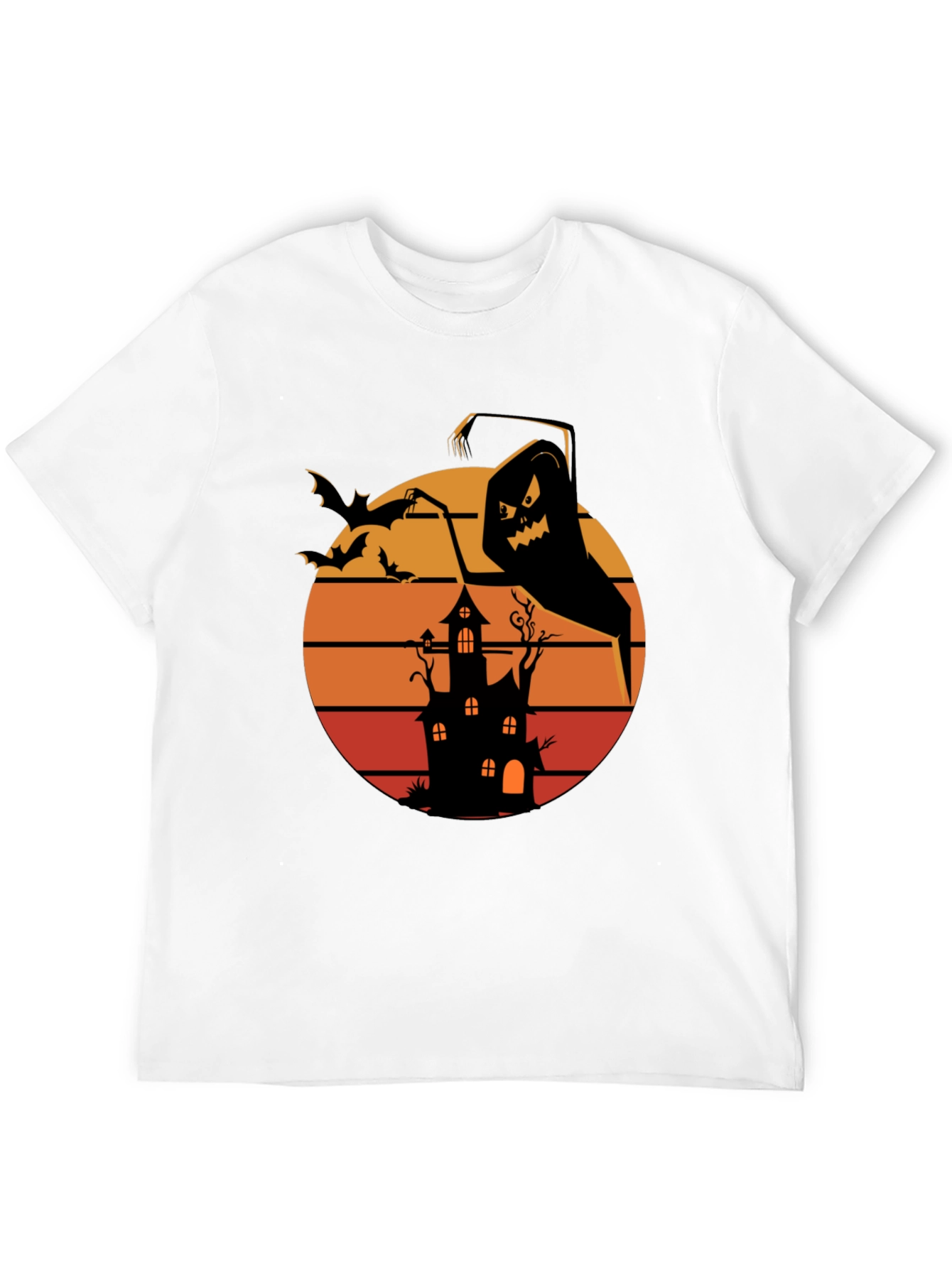 Halloween Ghost House Tee
