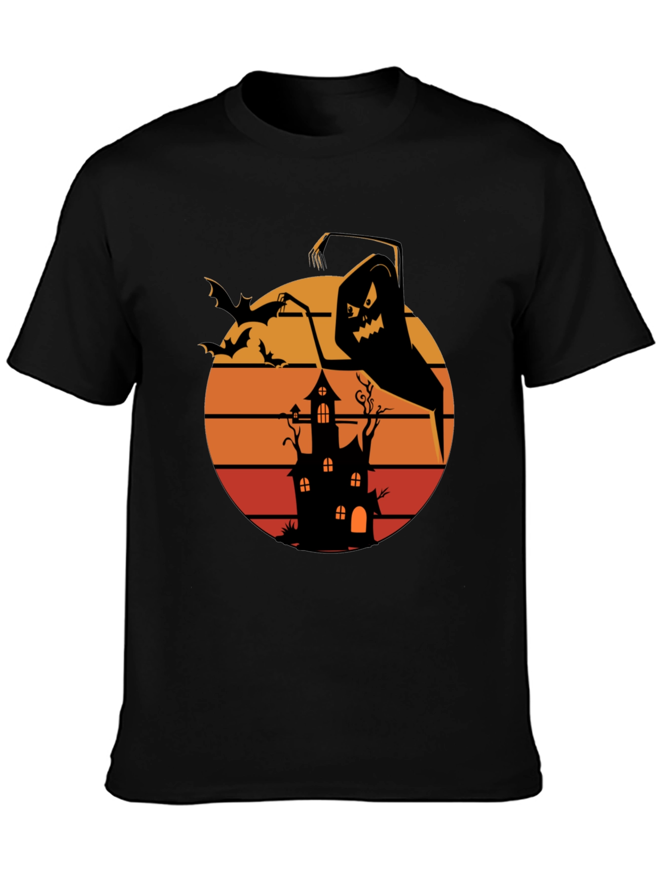 Halloween Ghost House Tee