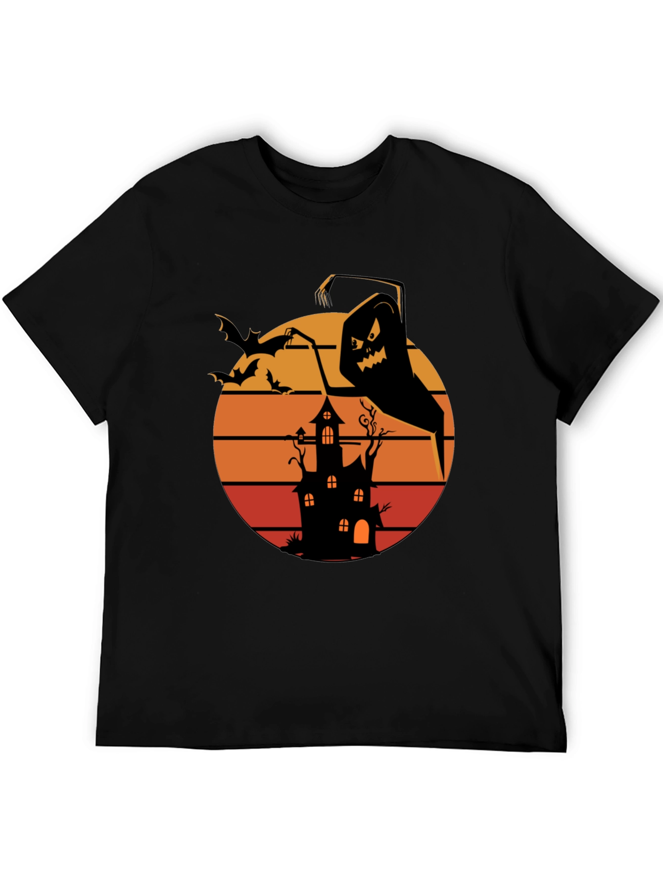 Halloween Ghost House Tee