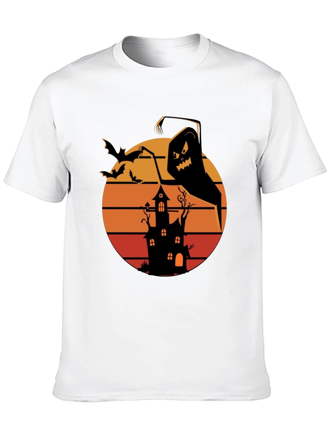 Halloween Ghost House Tee