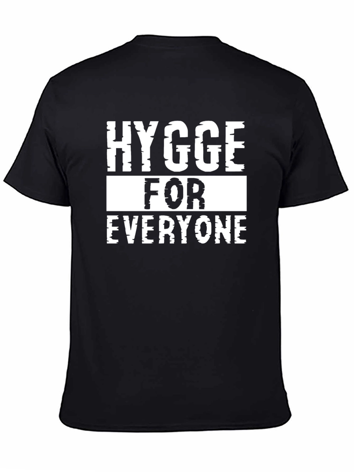 Hygge for Everyone Black Graphic Tee