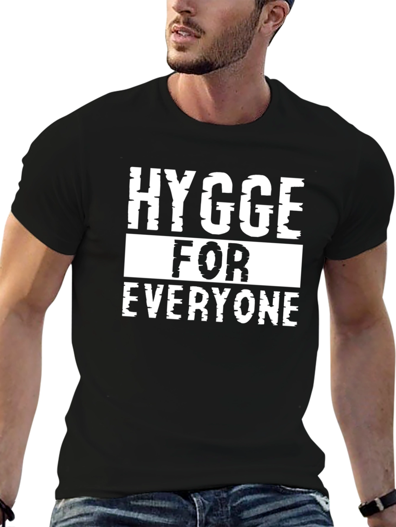 Hygge for Everyone Black Graphic Tee