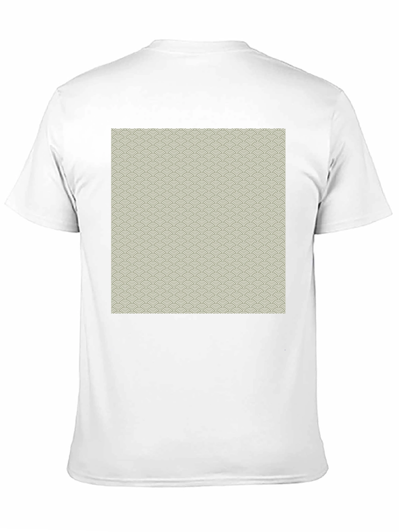 Wave Pattern Graphic T-Shirt - Classic Casual Style