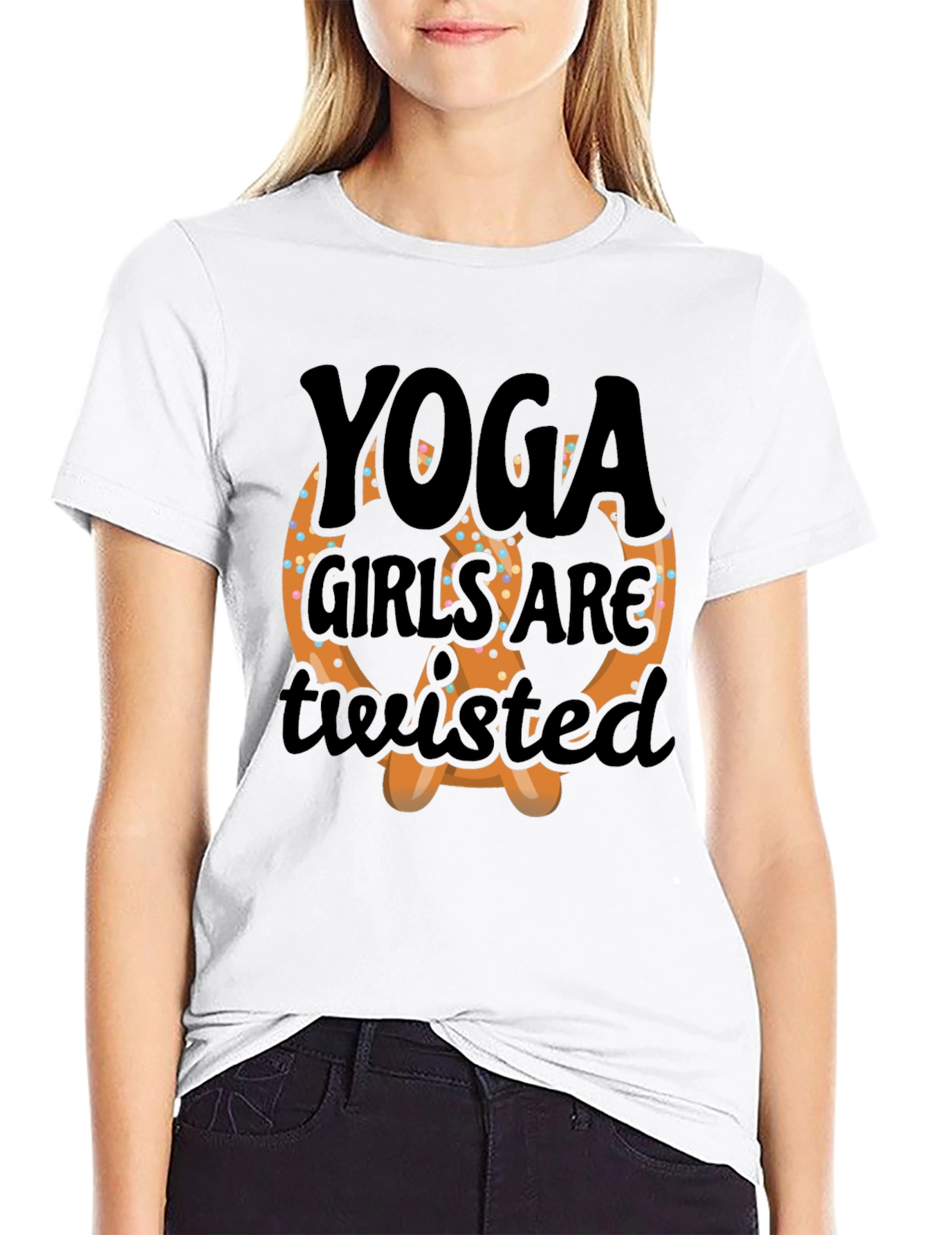 Yoga Girls Are Twisted T-Shirt