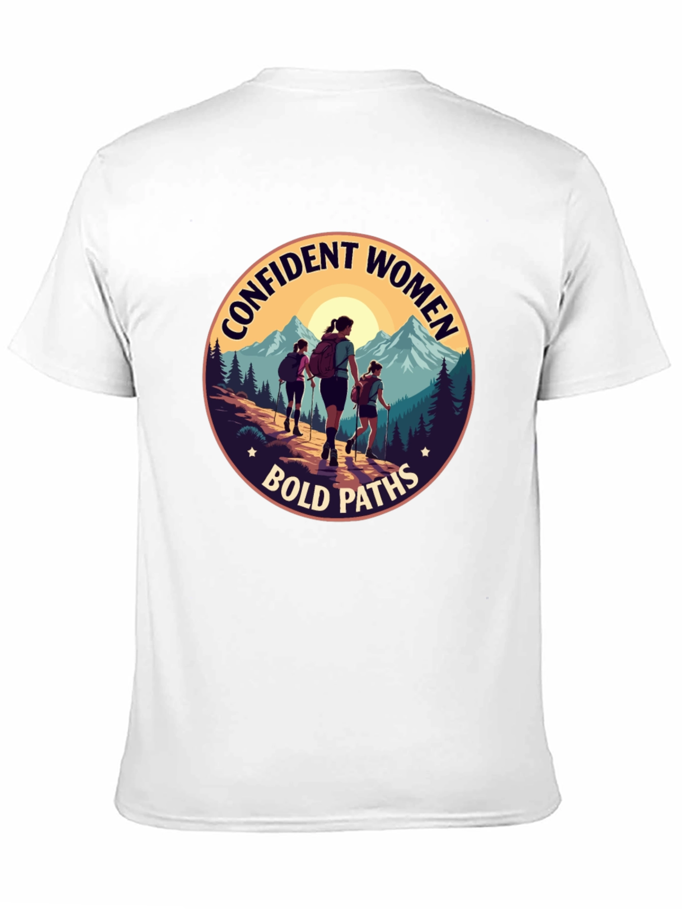 Confident Women Bold Paths Graphic T-Shirt