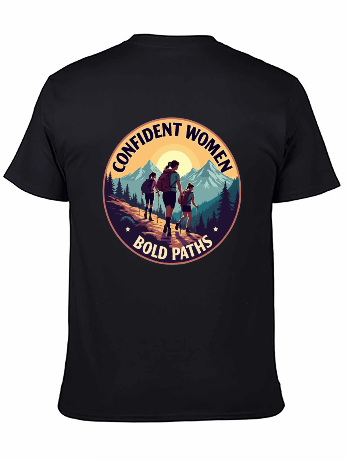 Confident Women Bold Paths Graphic T-Shirt