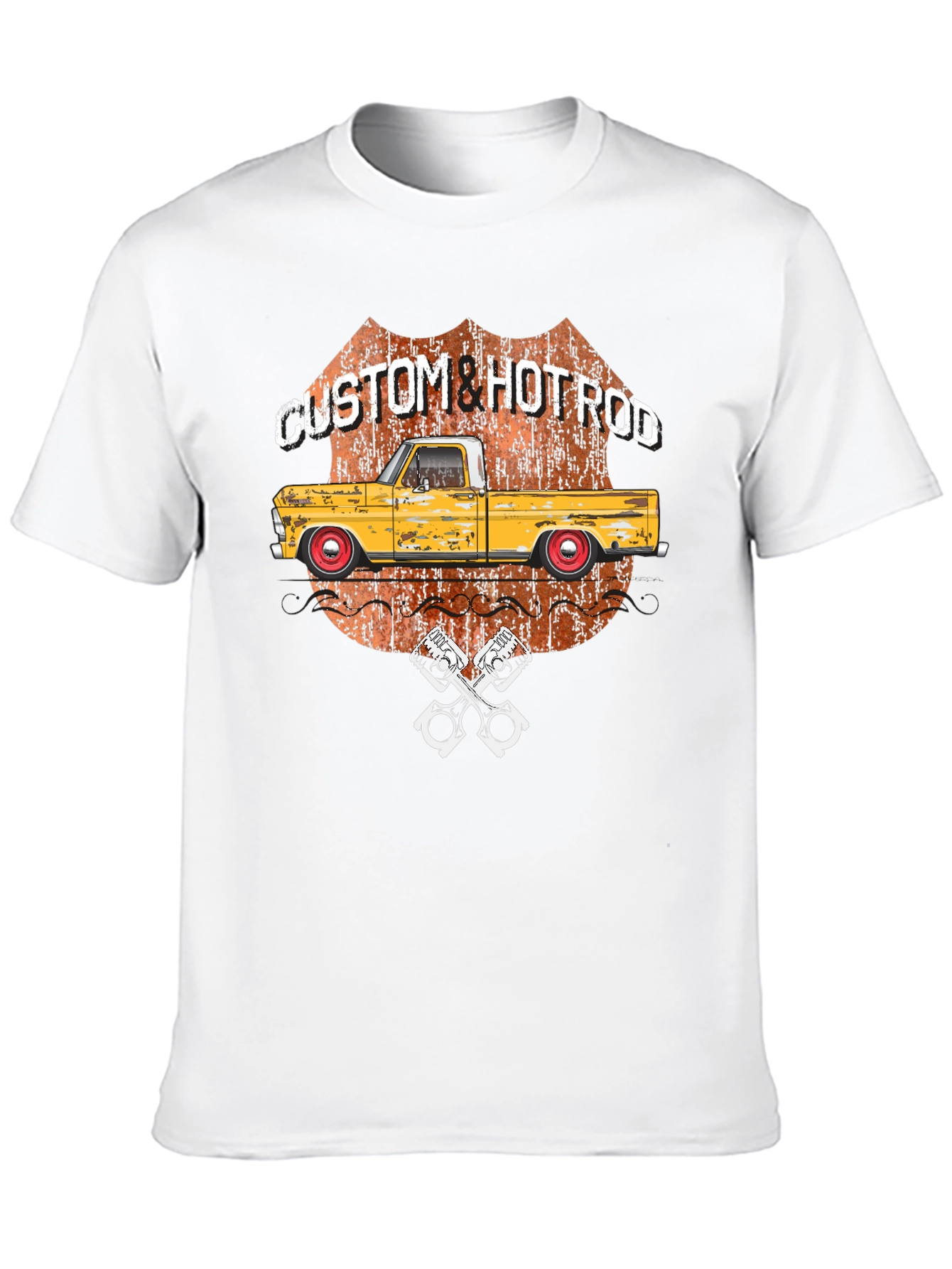 Custom Hot Rod Graphic T-Shirt