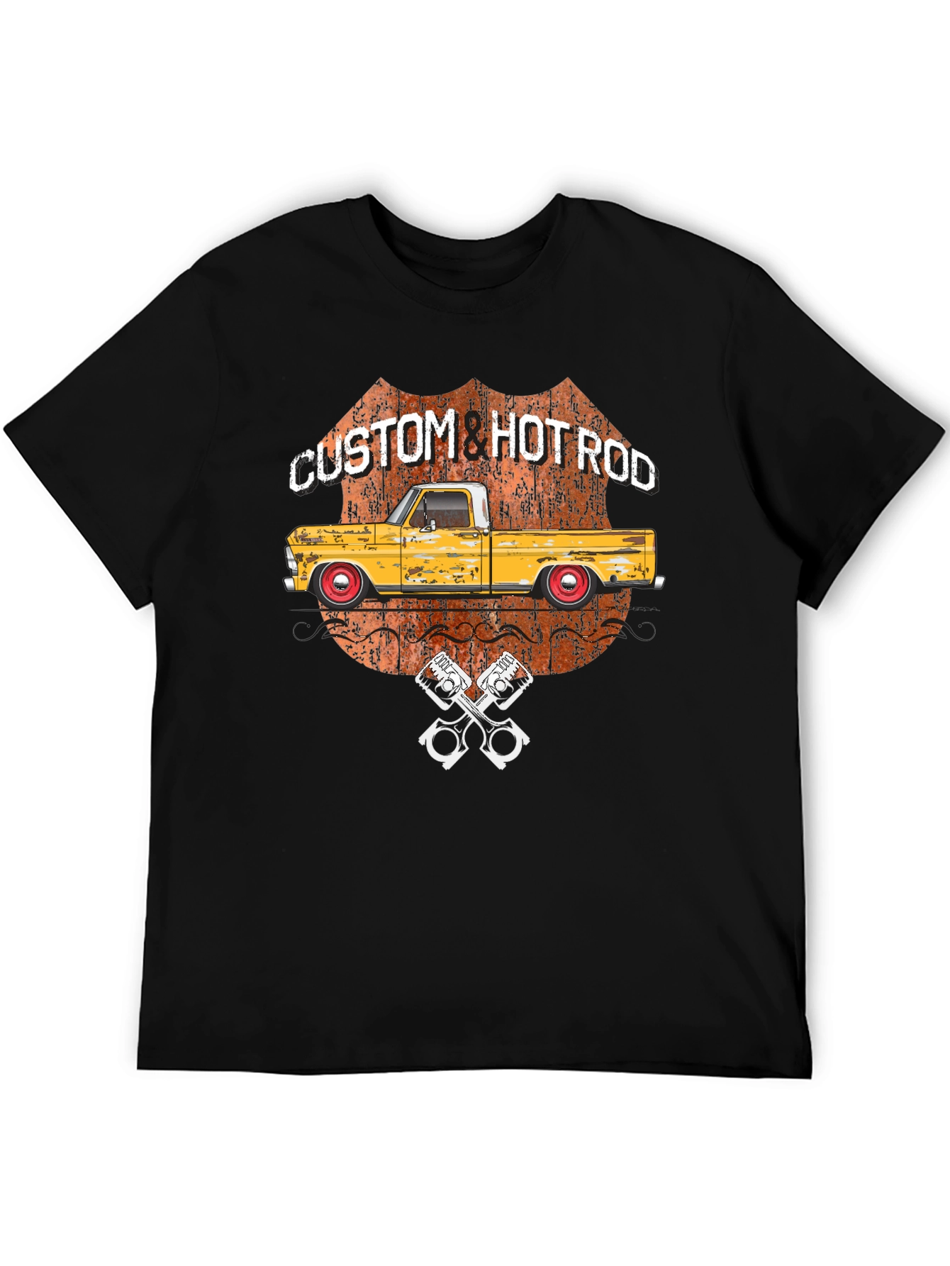 Custom Hot Rod Graphic T-Shirt