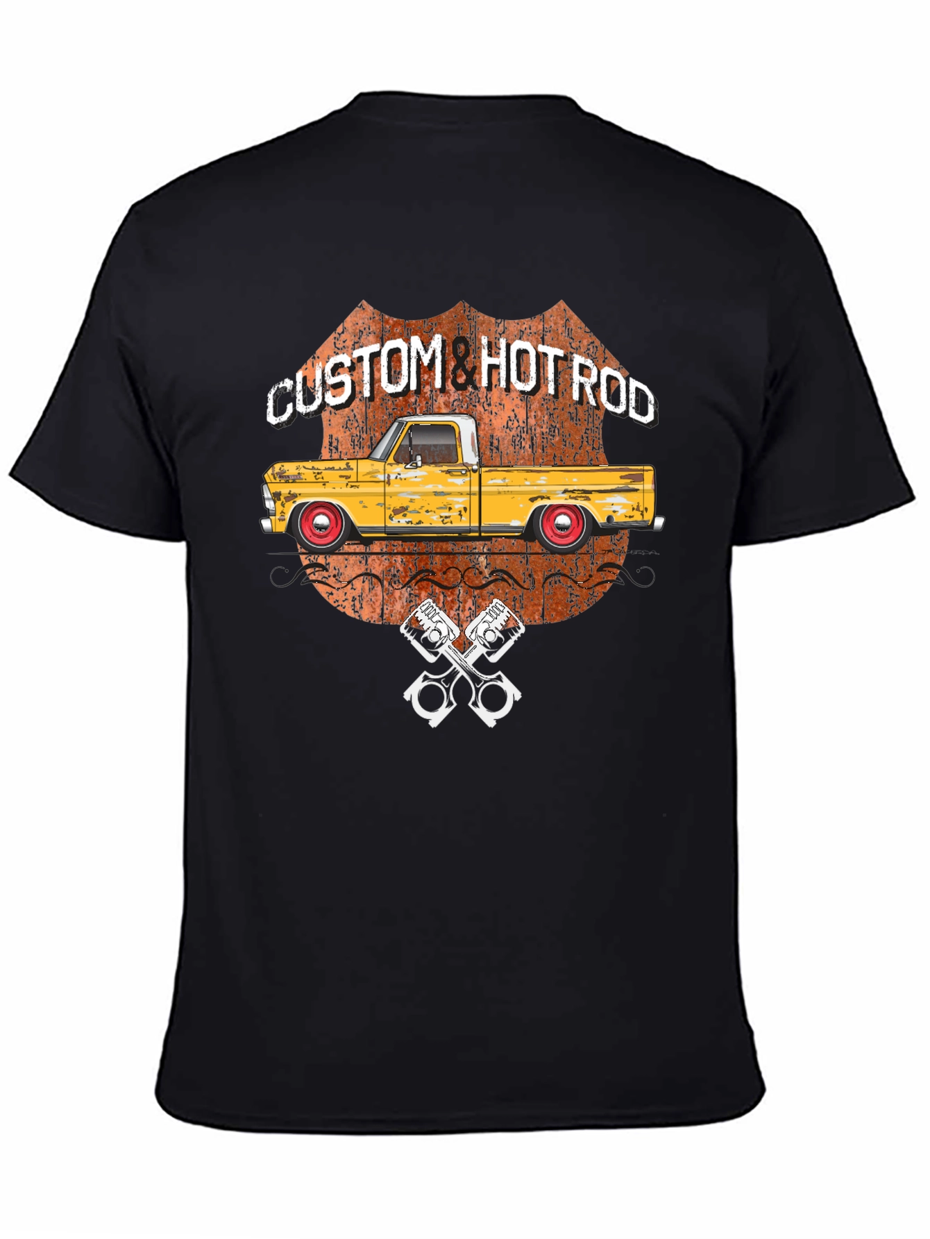 Custom Hot Rod Graphic T-Shirt