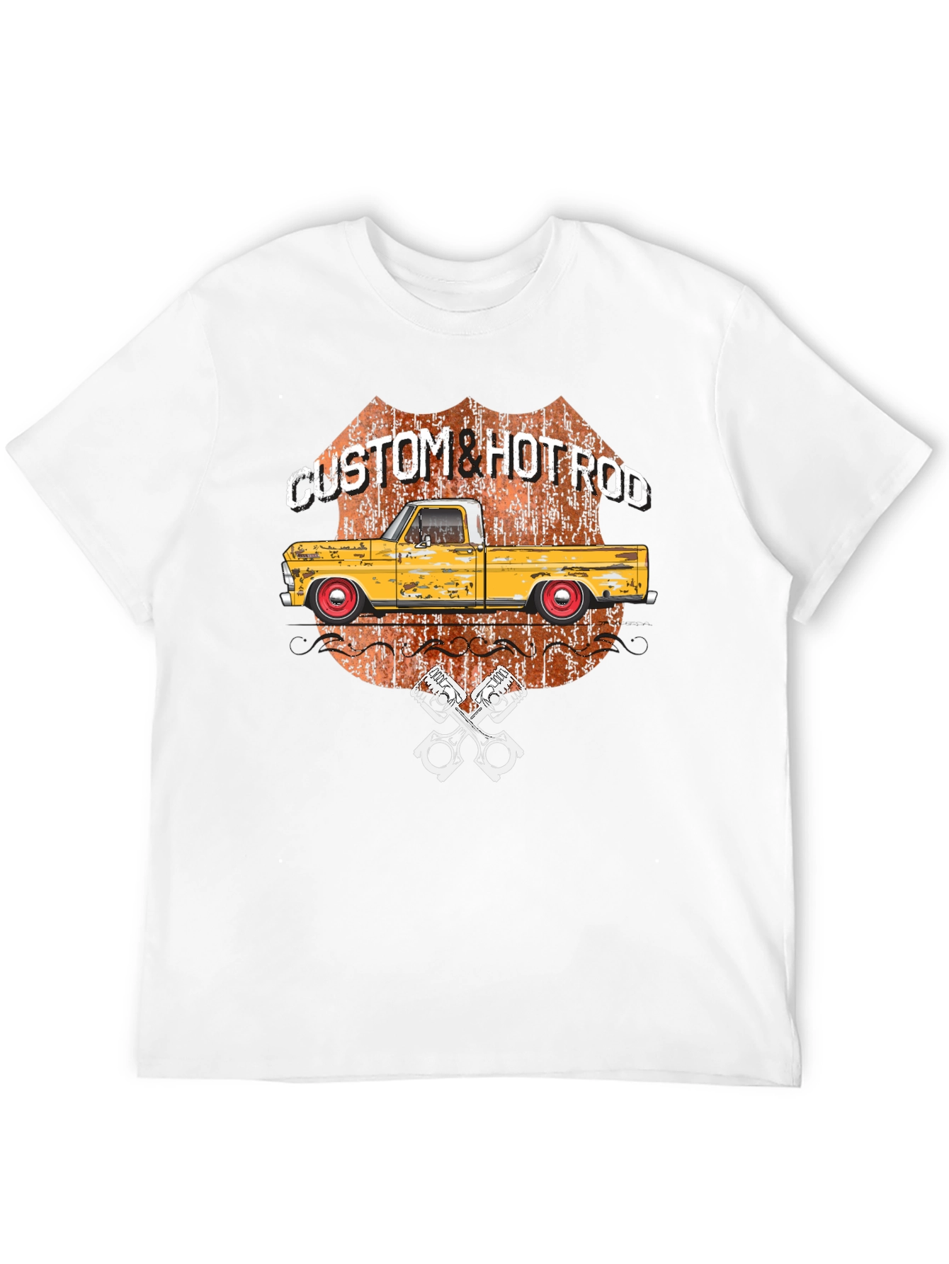 Custom Hot Rod Graphic T-Shirt