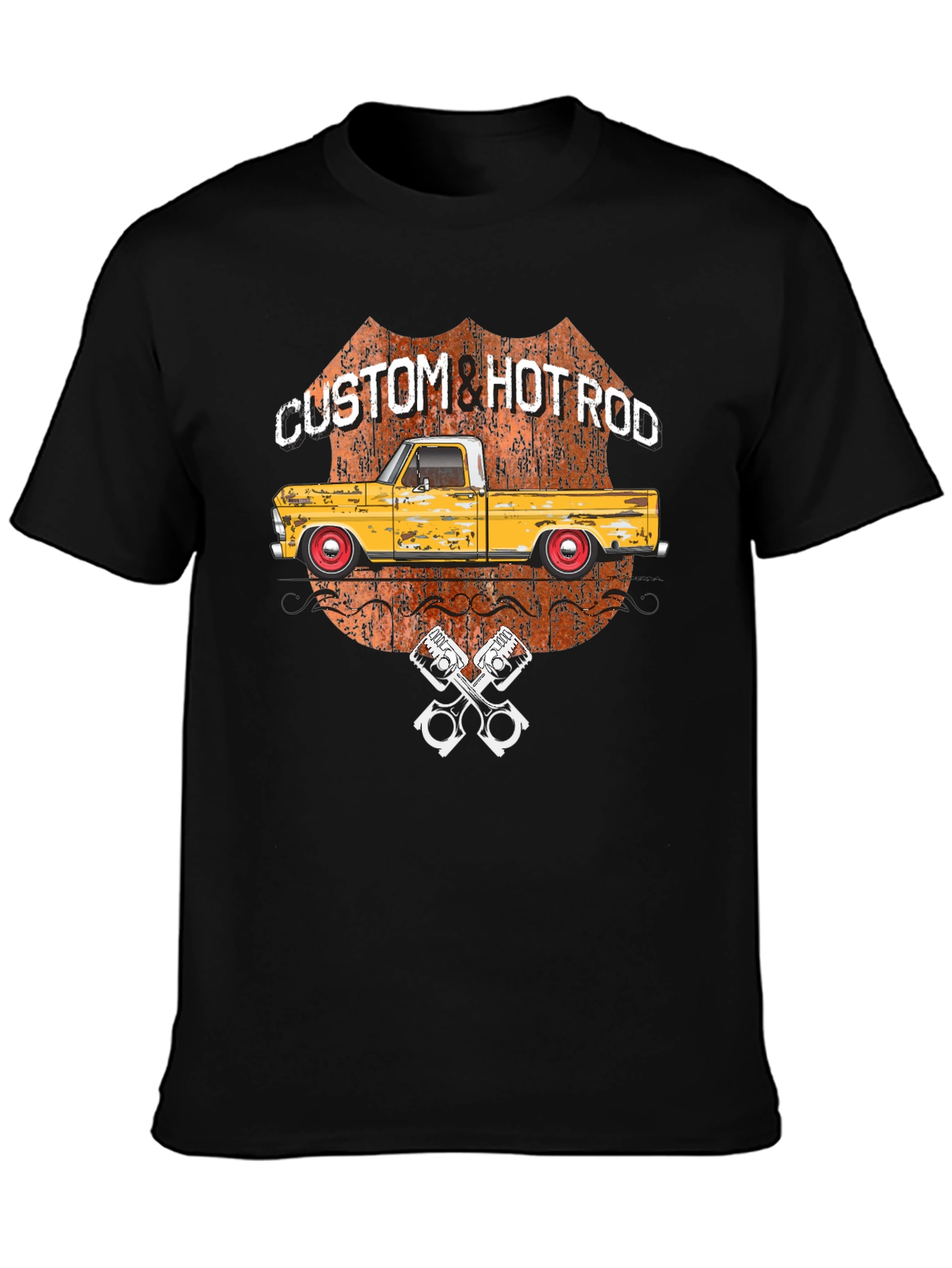 Custom Hot Rod Graphic T-Shirt