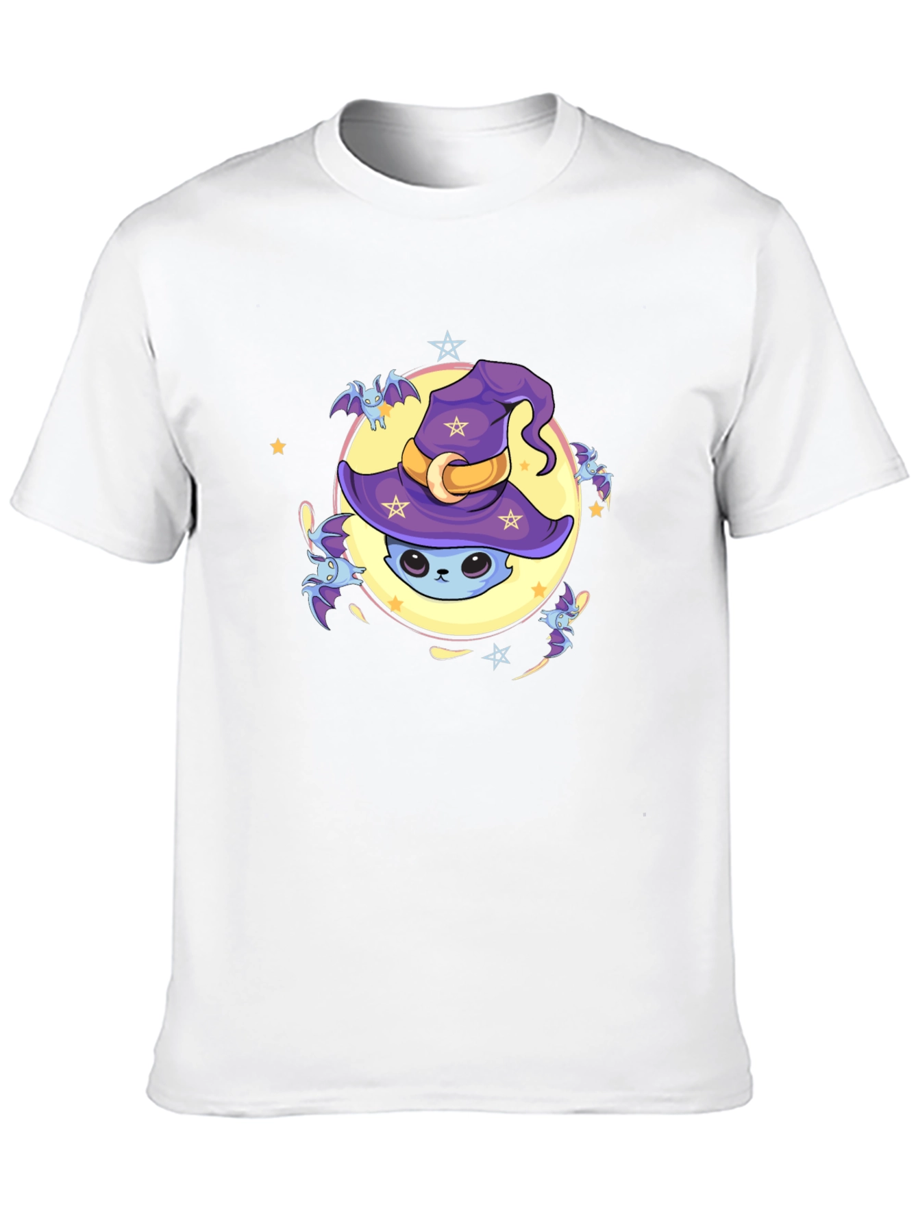 Halloween Cat Moon T-Shirt