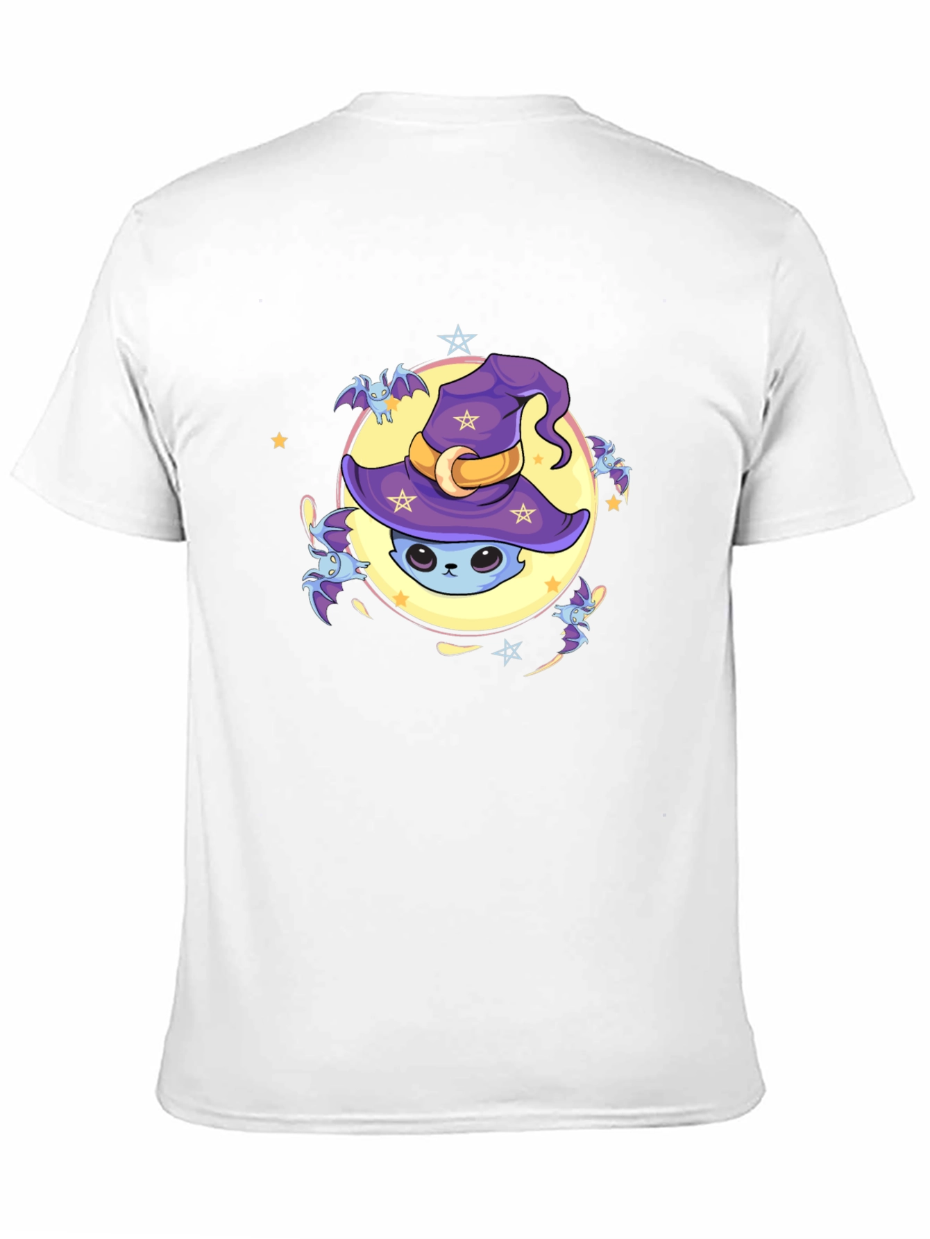 Halloween Cat Moon T-Shirt