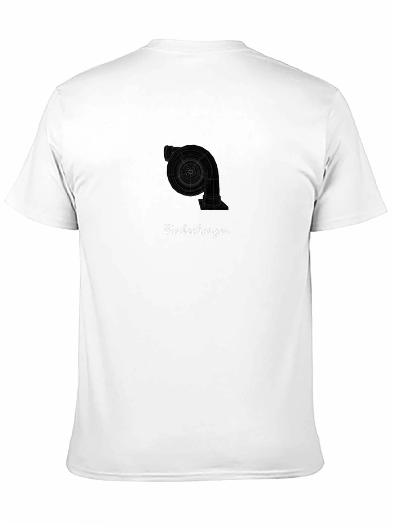 Turbocharger Graphic Black T-Shirt