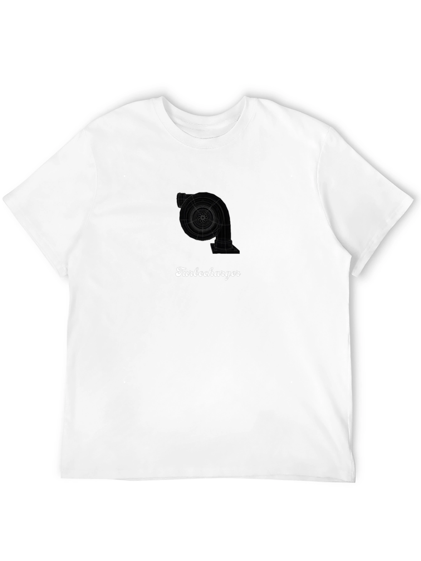 Turbocharger Graphic Black T-Shirt