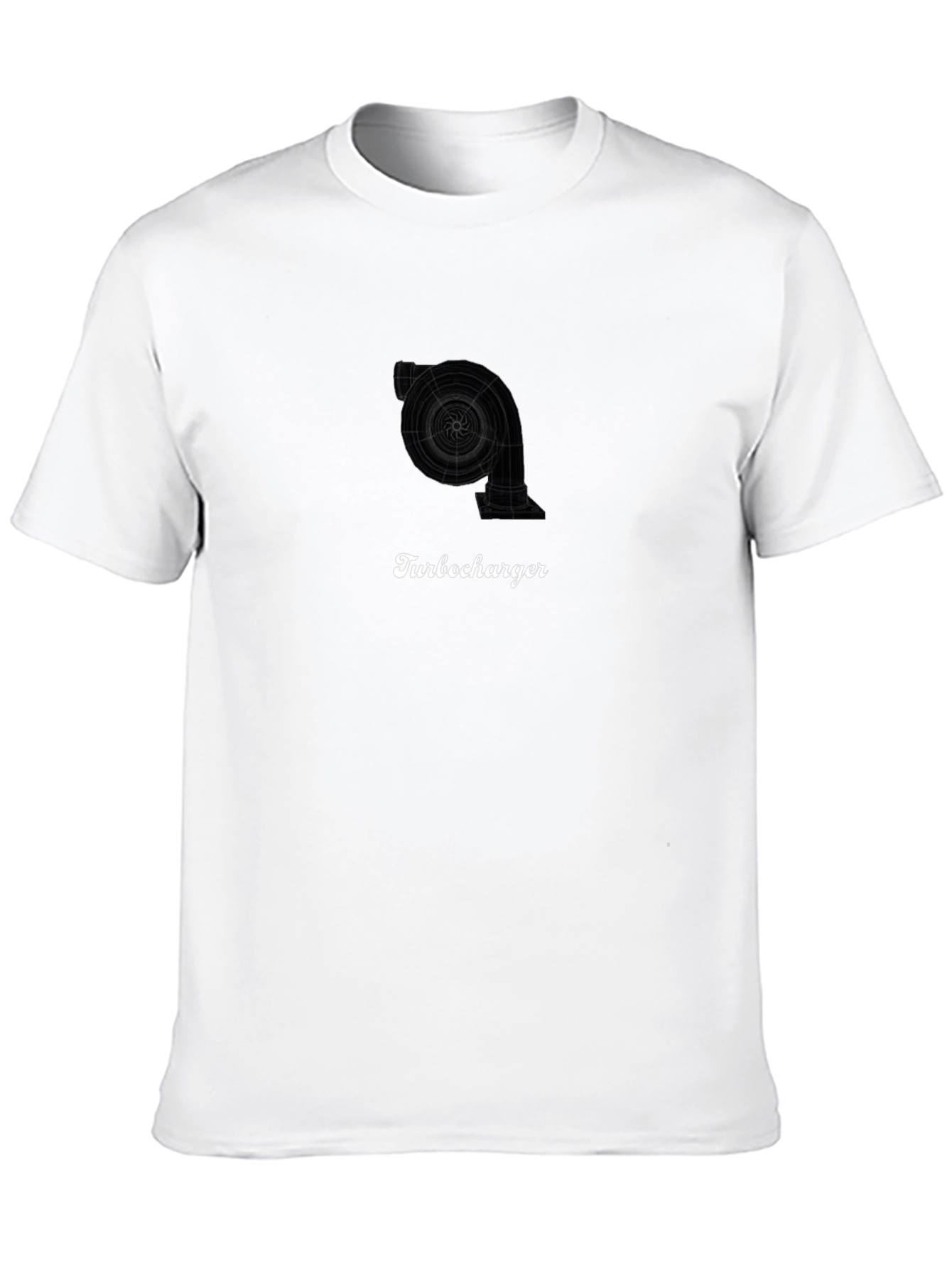 Turbocharger Graphic Black T-Shirt
