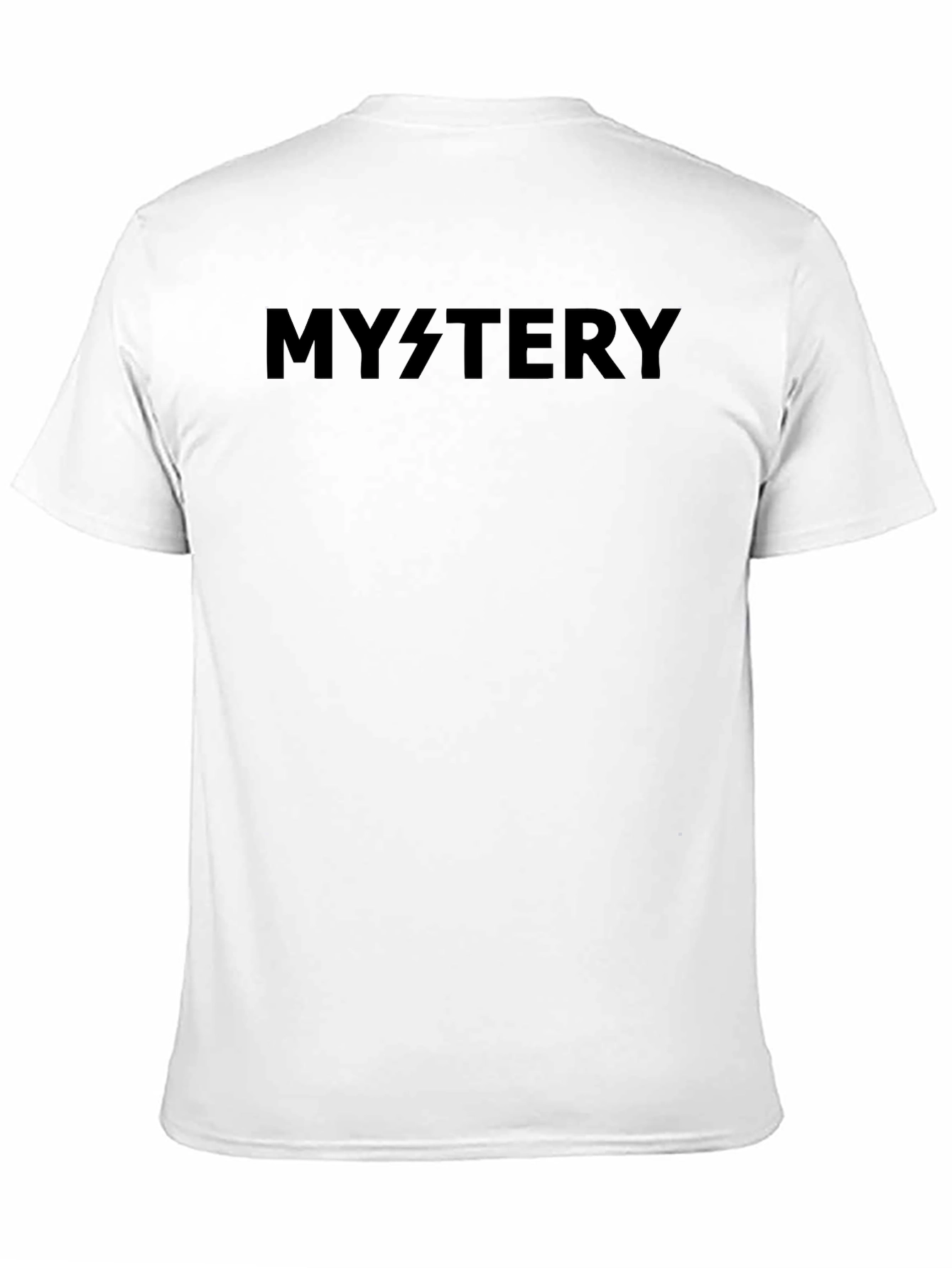 Mystery Black Graphic Tee Shirt