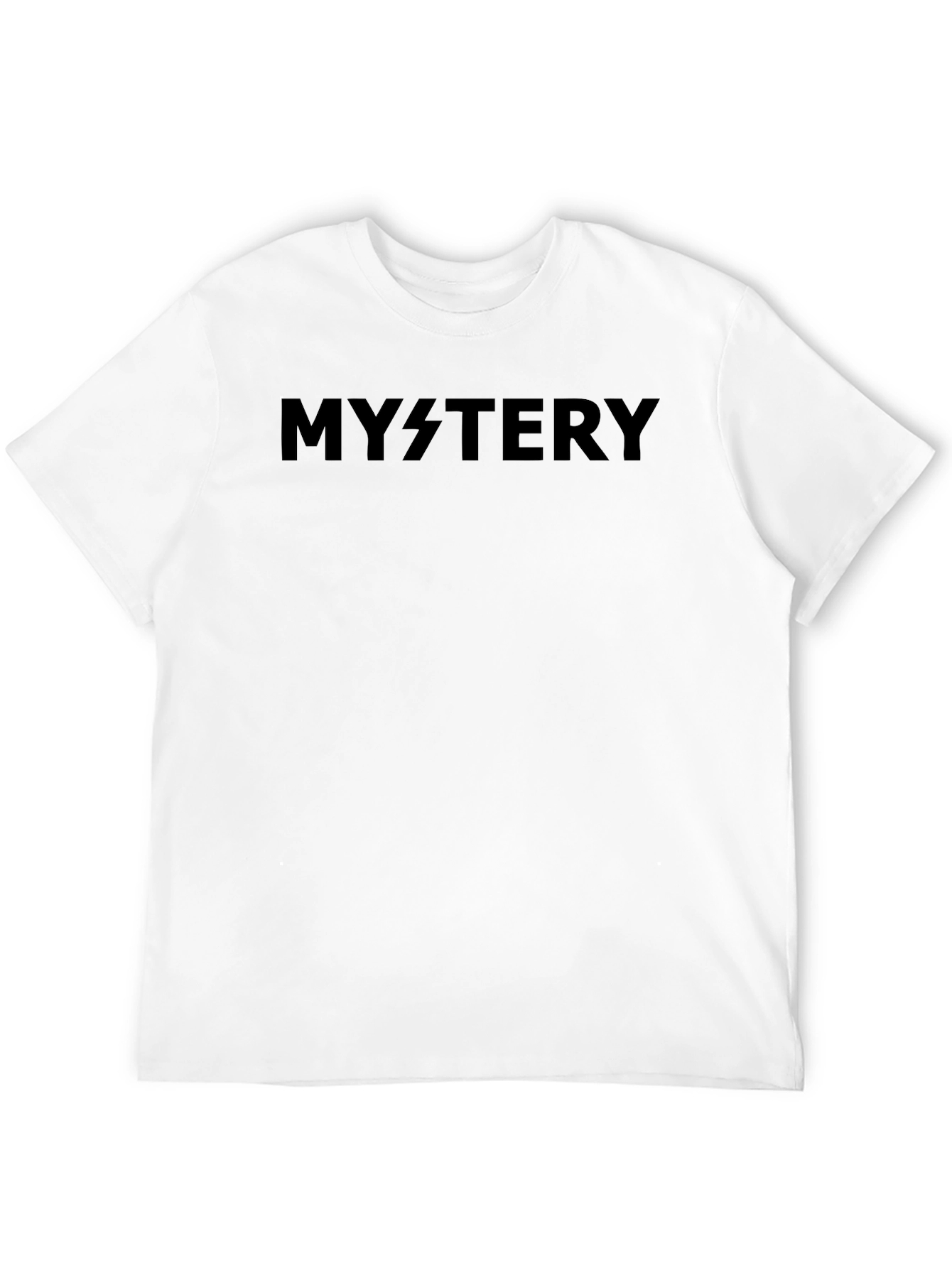 Mystery Black Graphic Tee Shirt