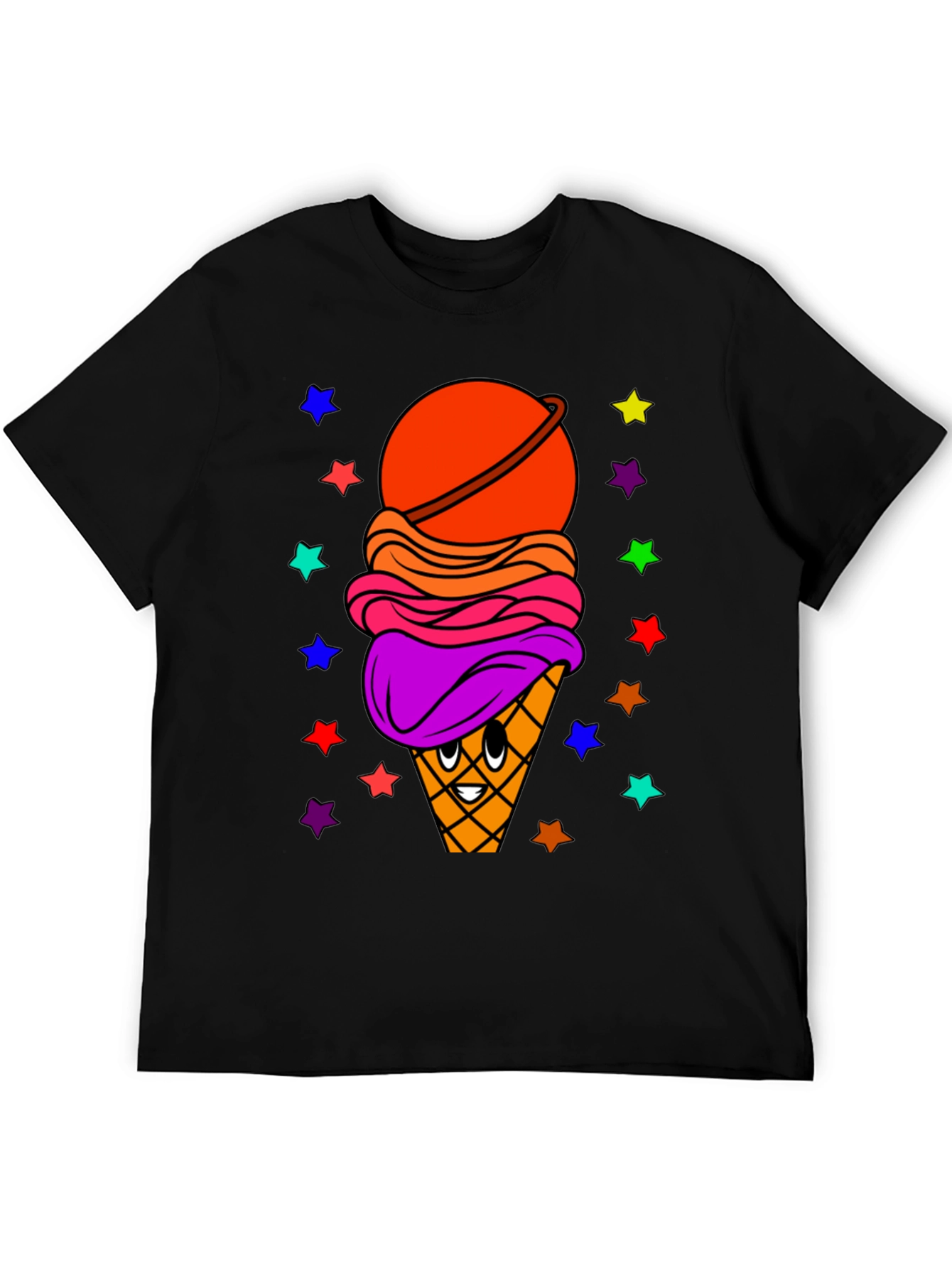Ice Cream Planet Graphic T-Shirt