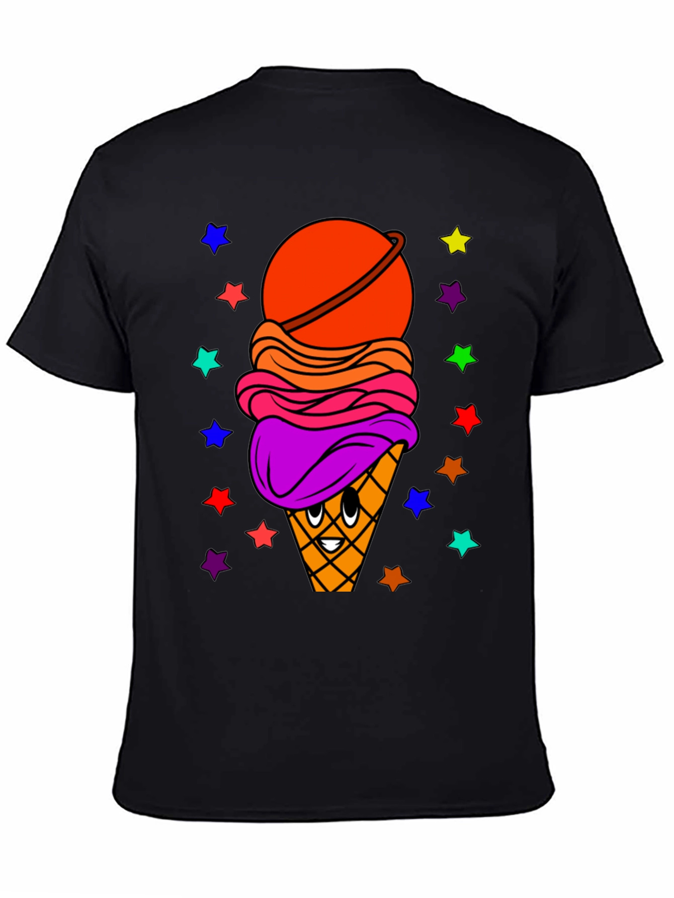 Ice Cream Planet Graphic T-Shirt