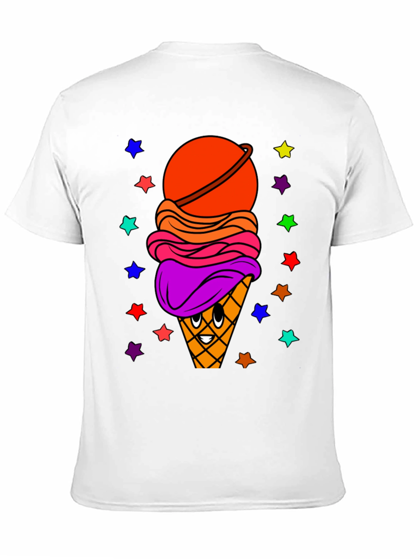 Ice Cream Planet Graphic T-Shirt
