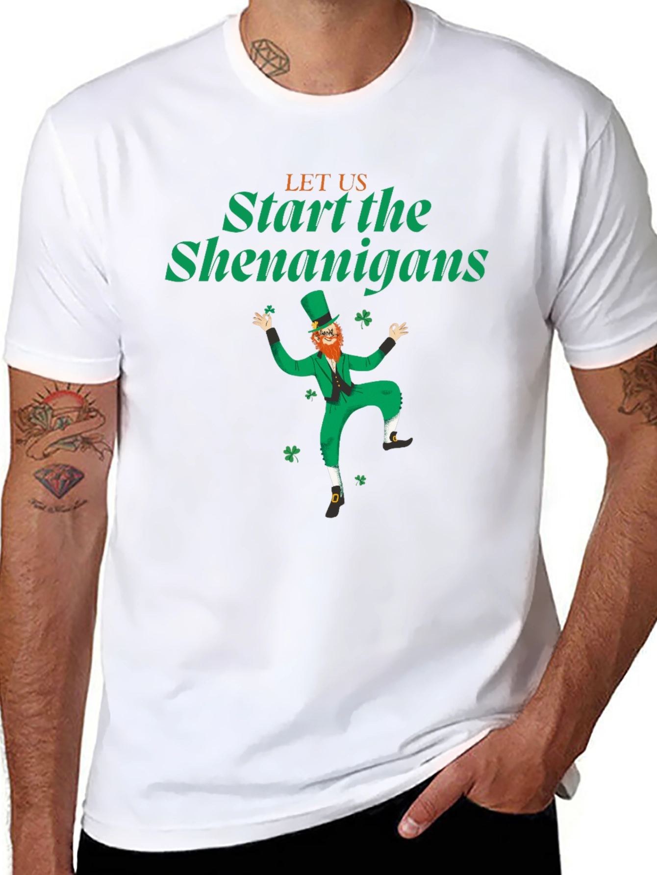 Let the Shenanigans Begin St. Patricks Day T-Shirt