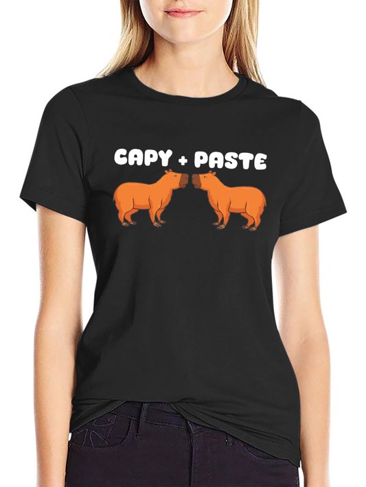Capy Paste T-Shirt - Funny Capybara Graphic Tee