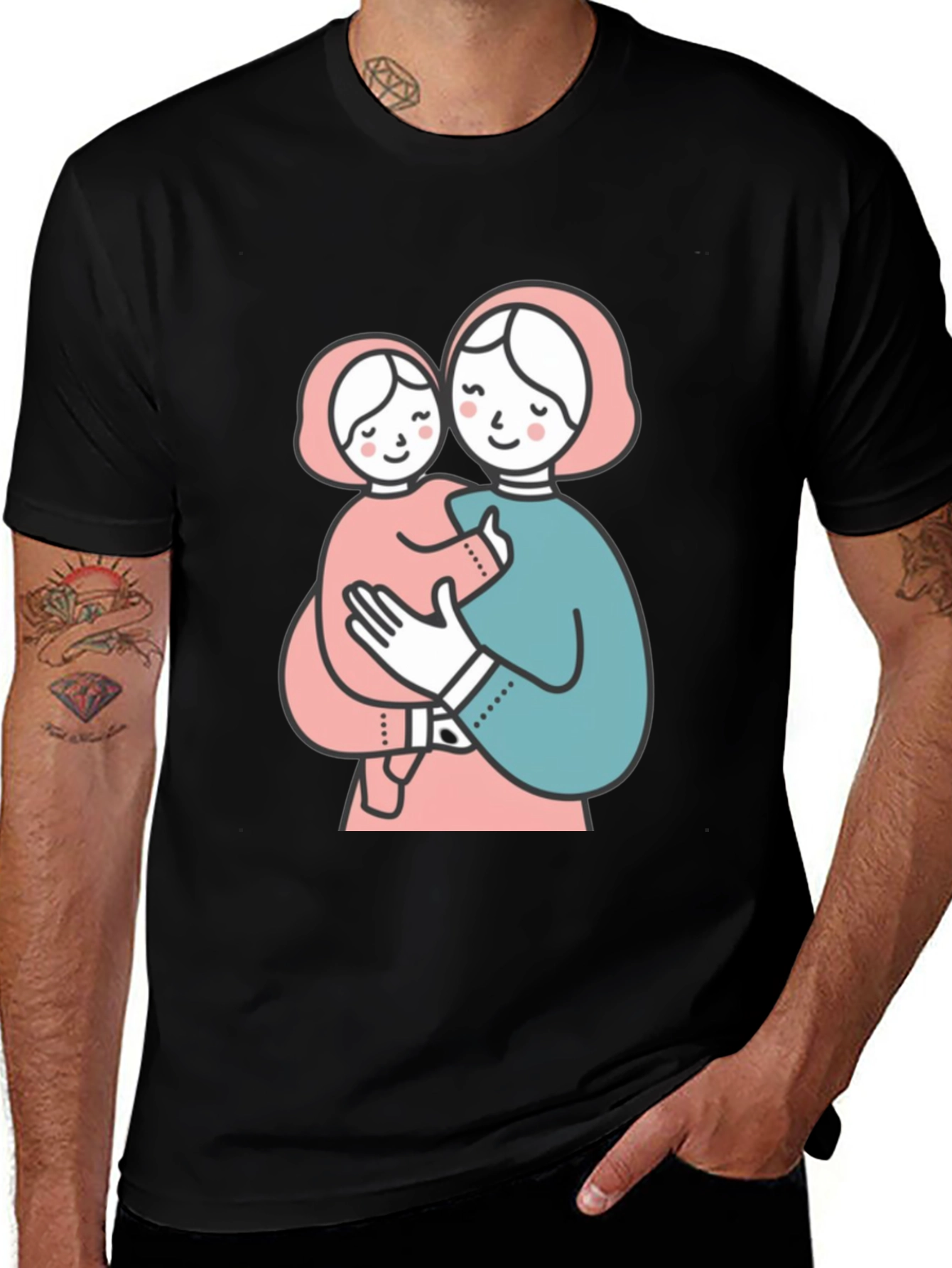 Mother & Child Graphic Tee