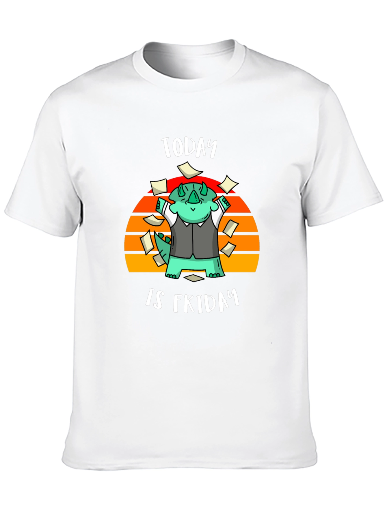 Today is Friday T-Shirt - Dinosaur Celebration!