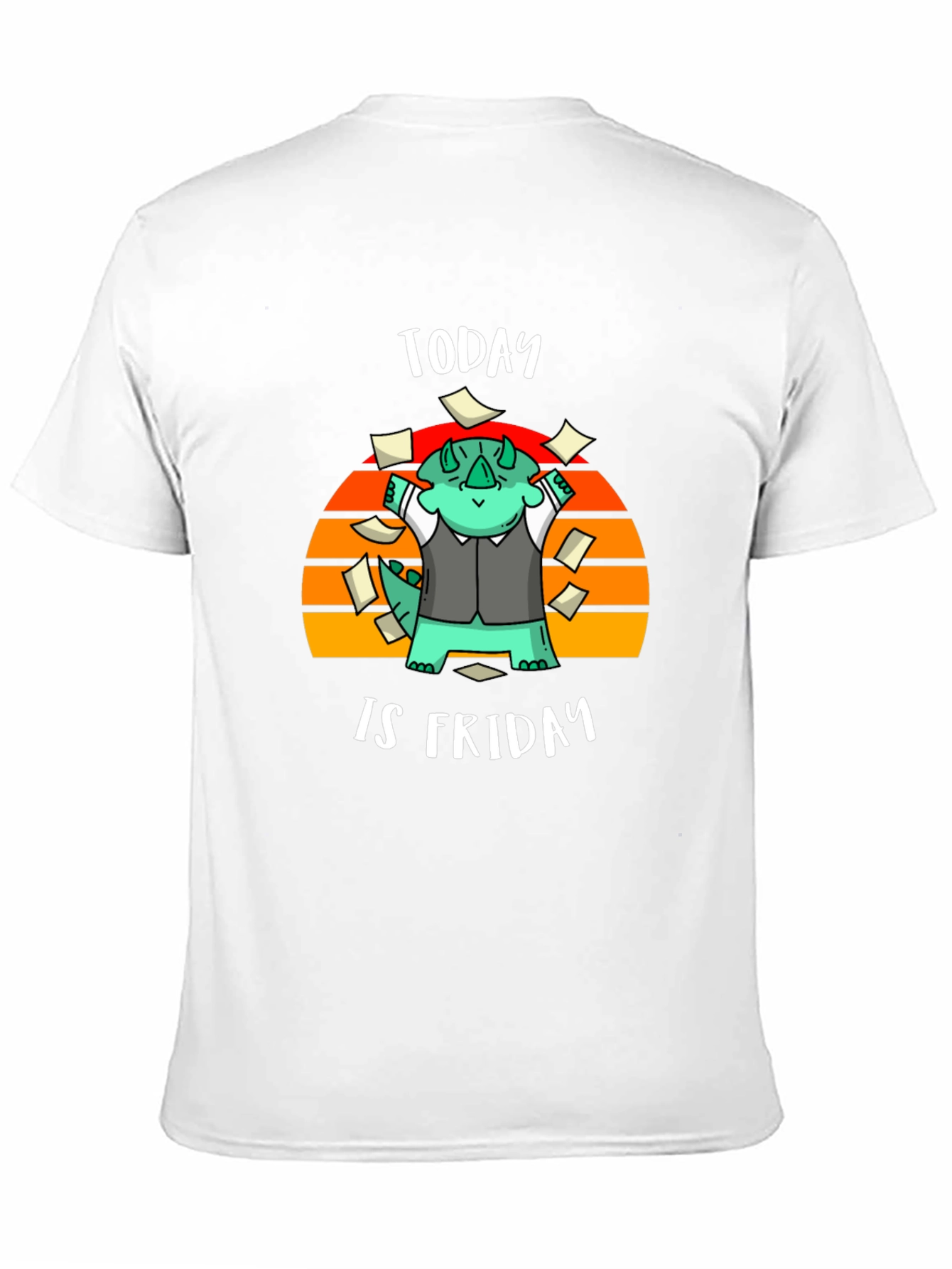 Today is Friday T-Shirt - Dinosaur Celebration!
