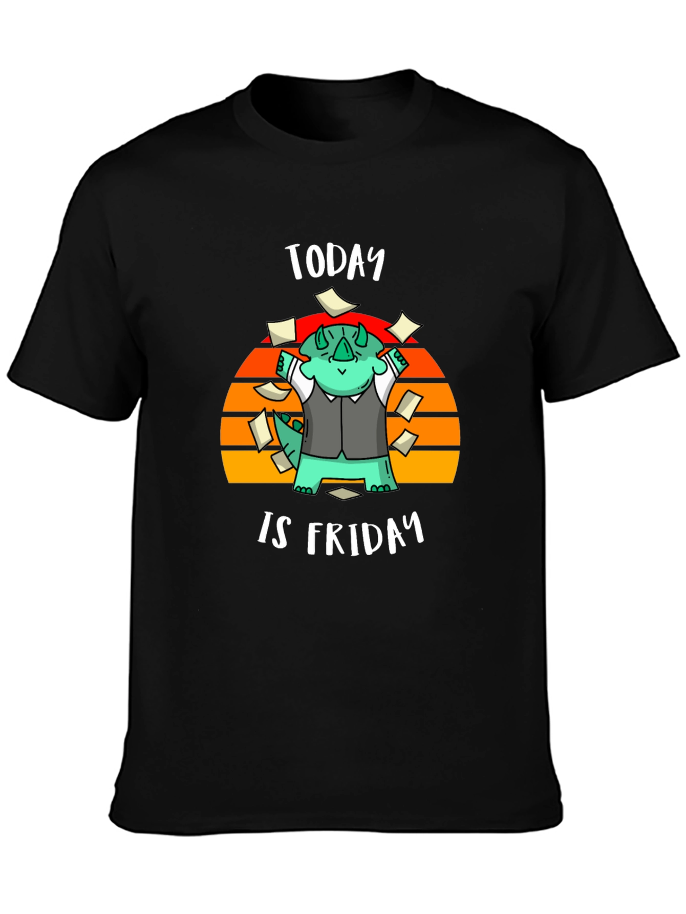 Today is Friday T-Shirt - Dinosaur Celebration!
