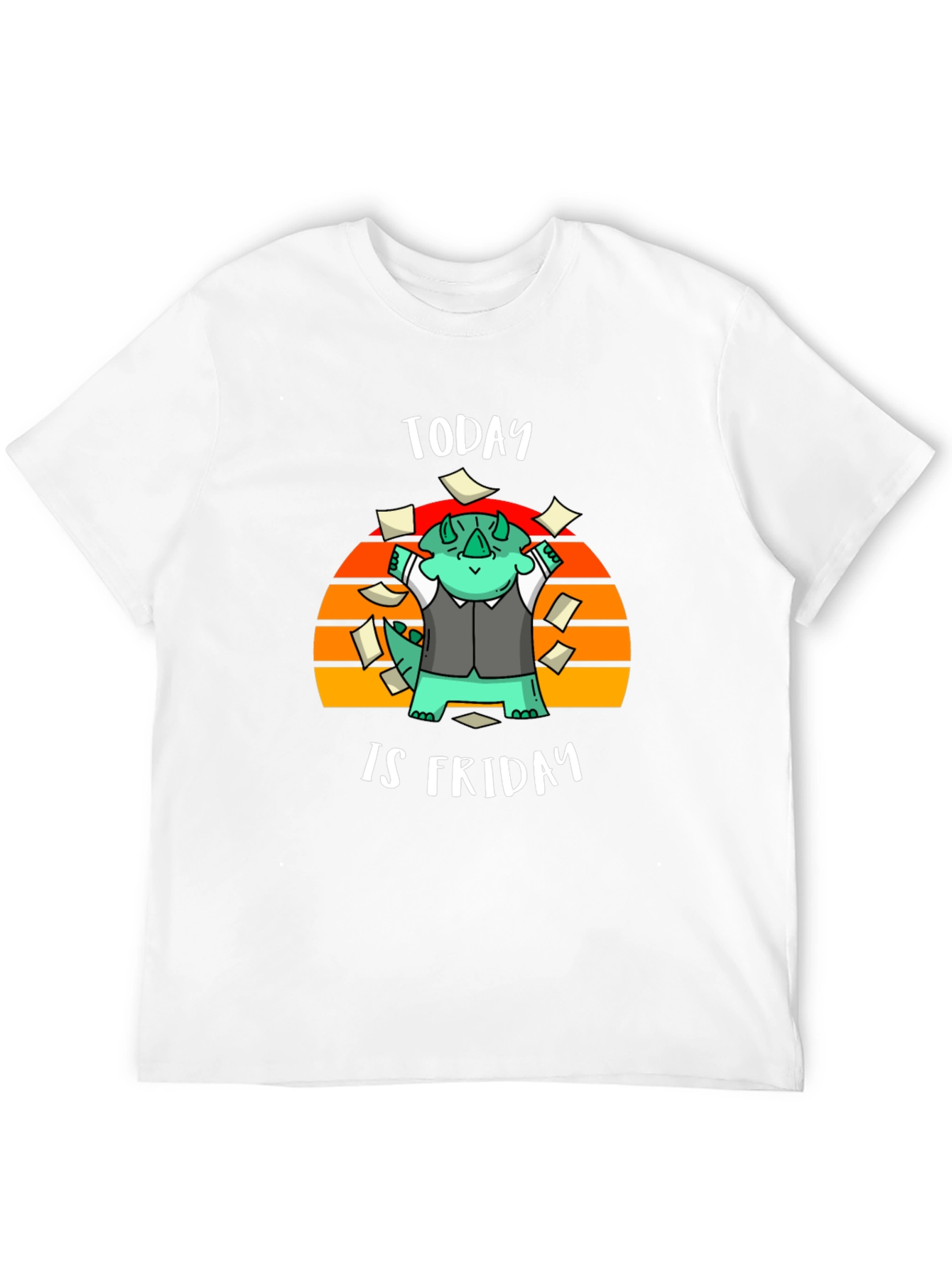 Today is Friday T-Shirt - Dinosaur Celebration!
