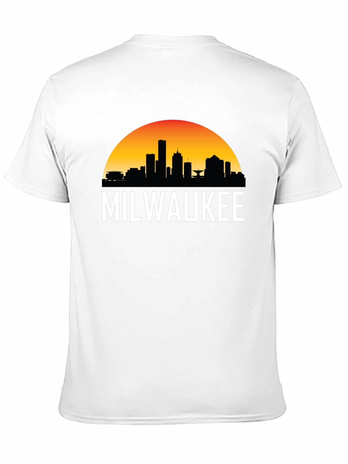 Milwaukee Skyline Graphic T-Shirt