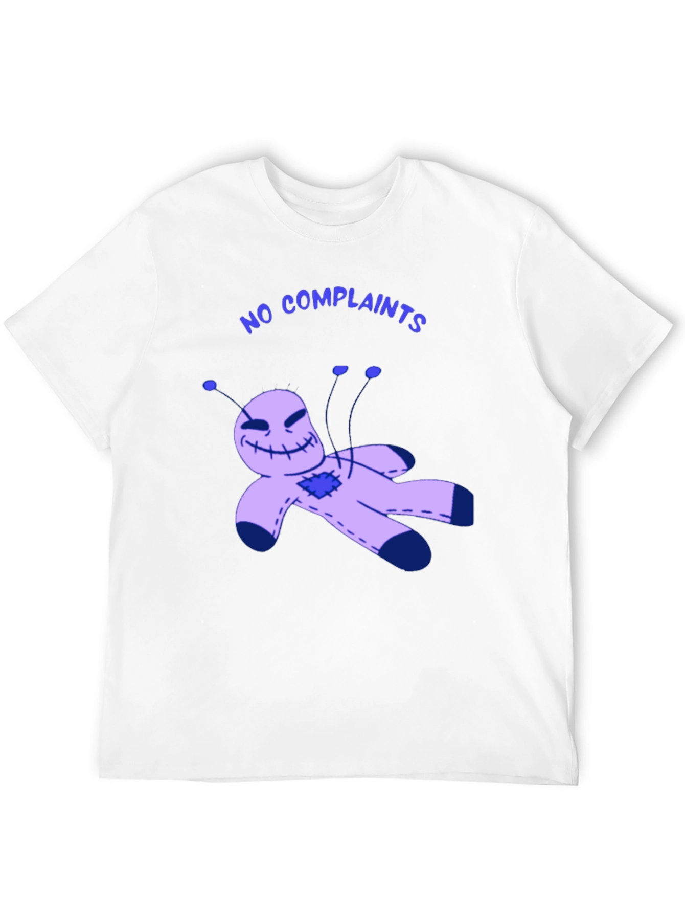 No Complaints Voodoo Doll Black T-Shirt