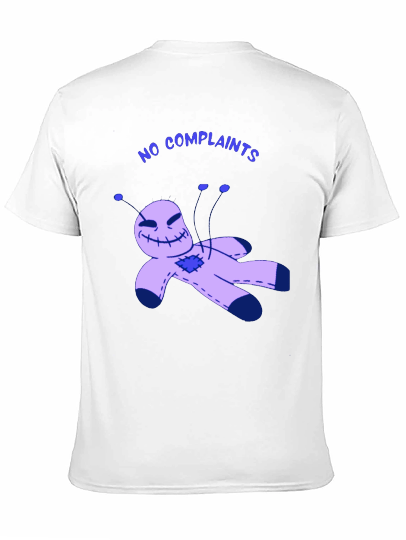 No Complaints Voodoo Doll Black T-Shirt